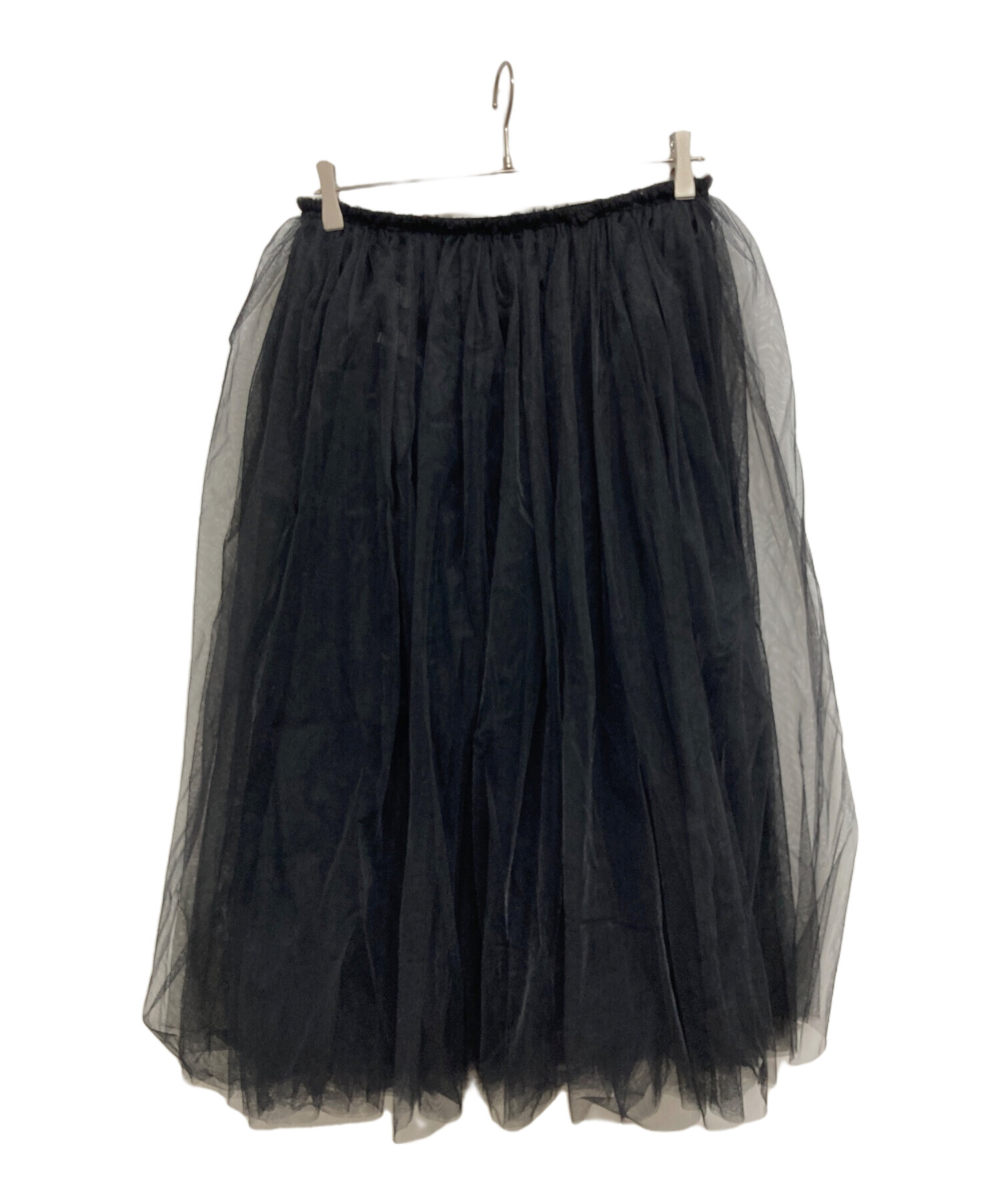 BLACK COMME des GARCONS チュールスカート 中古・古着通販】BLACK COMME des GARCONS (ブラックコムデギャルソン