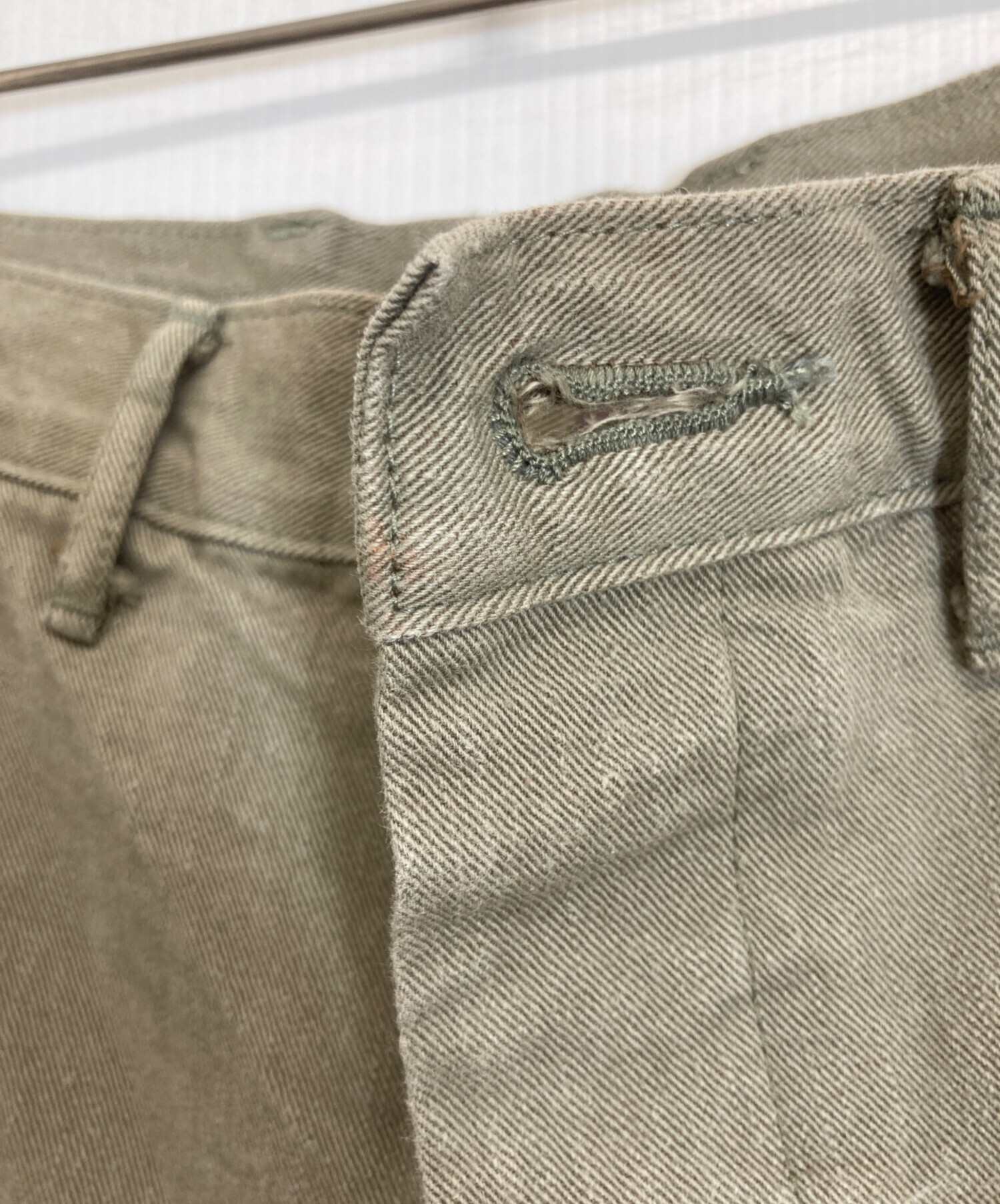 中古・古着通販】KAPITAL (キャピタル) パンツ オリーブ サイズ:XS