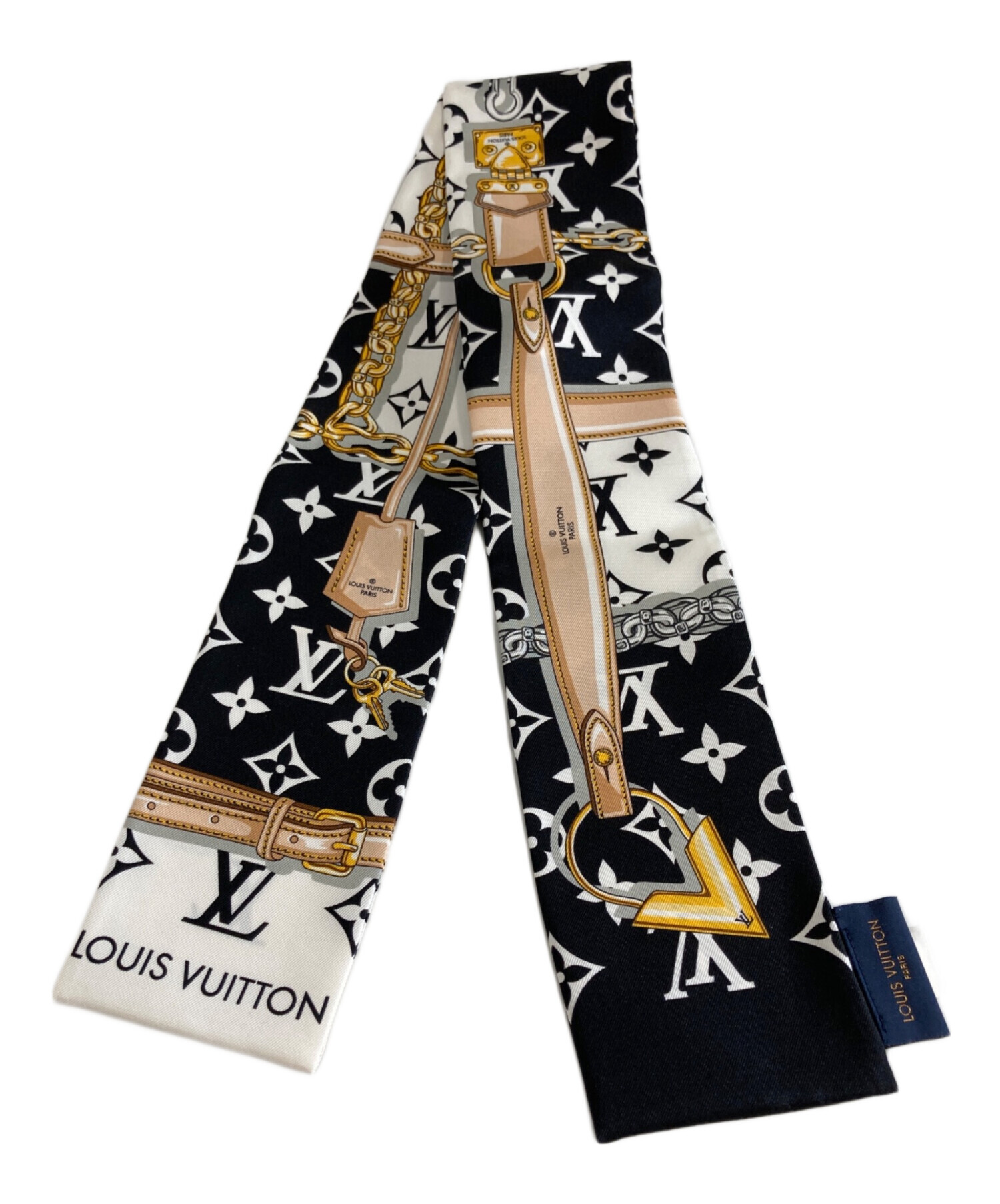 未使用ヴィトンスカーフ❣️シルク100% 中古・古着通販】LOUIS VUITTON (ルイ ヴィトン) シルクスカーフ