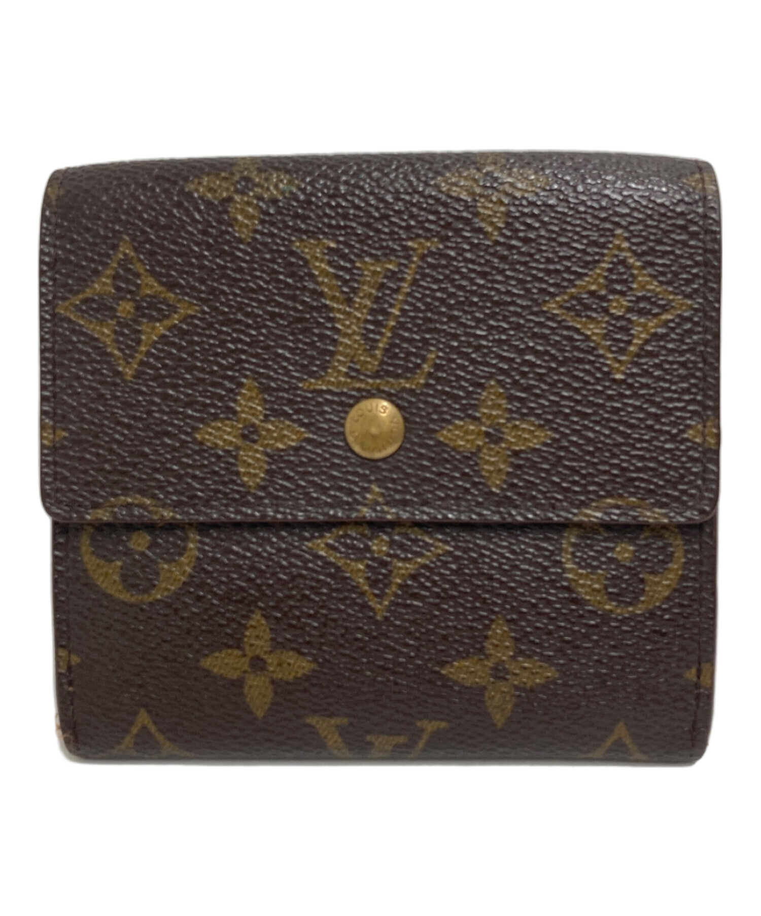 中古・古着通販】LOUIS VUITTON (ルイ ヴィトン) 2つ折り財布 ブラウン