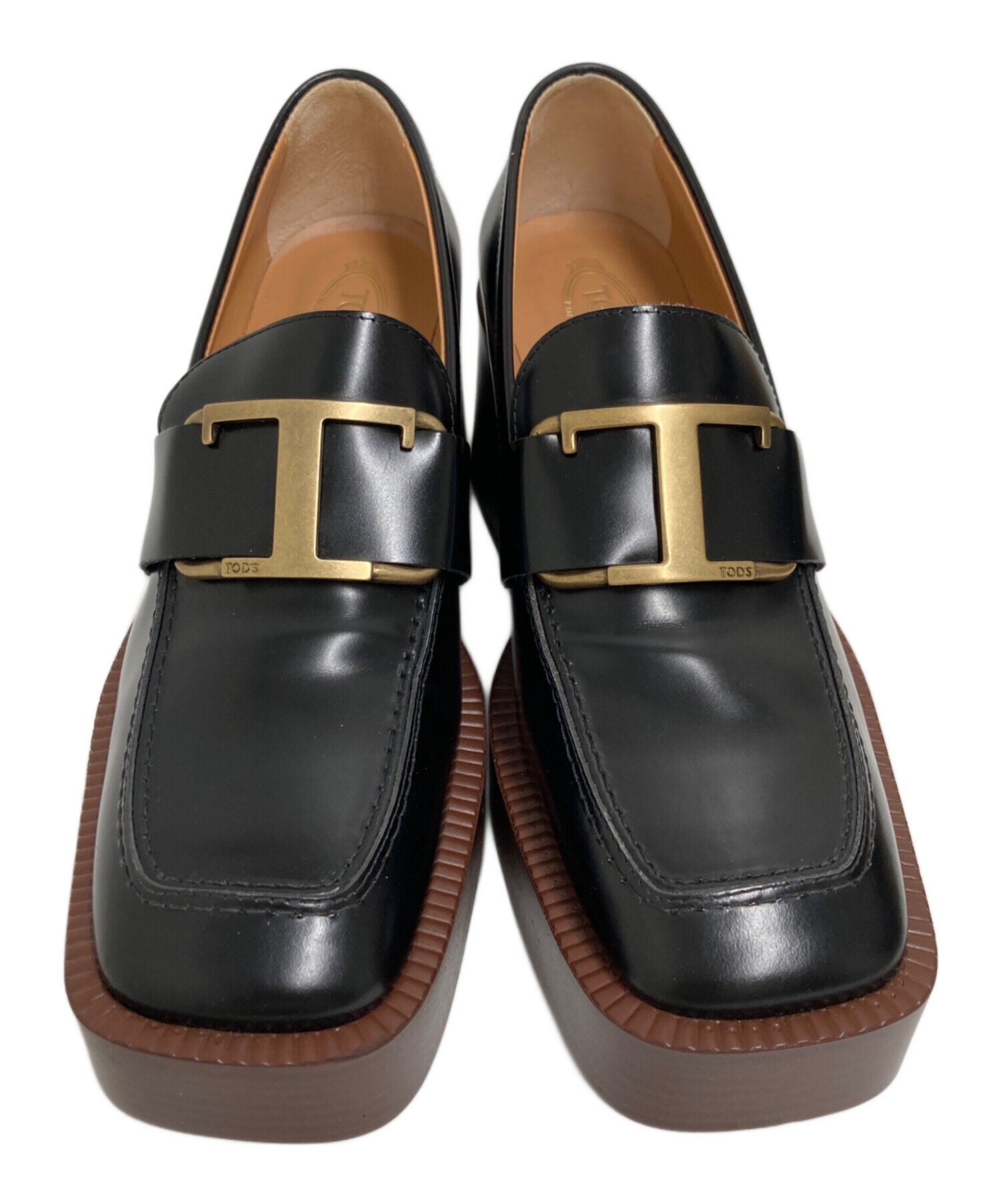 中古・古着通販】TOD'S (トッズ) タイムレスローファー ブラック