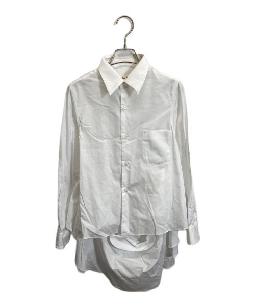 【美品】トリココムデギャルソン Aライン ギャザー パフスリーブ ブラウス 中古・古着通販】COMME des GARCONS (コムデギャルソン) ドッキングA