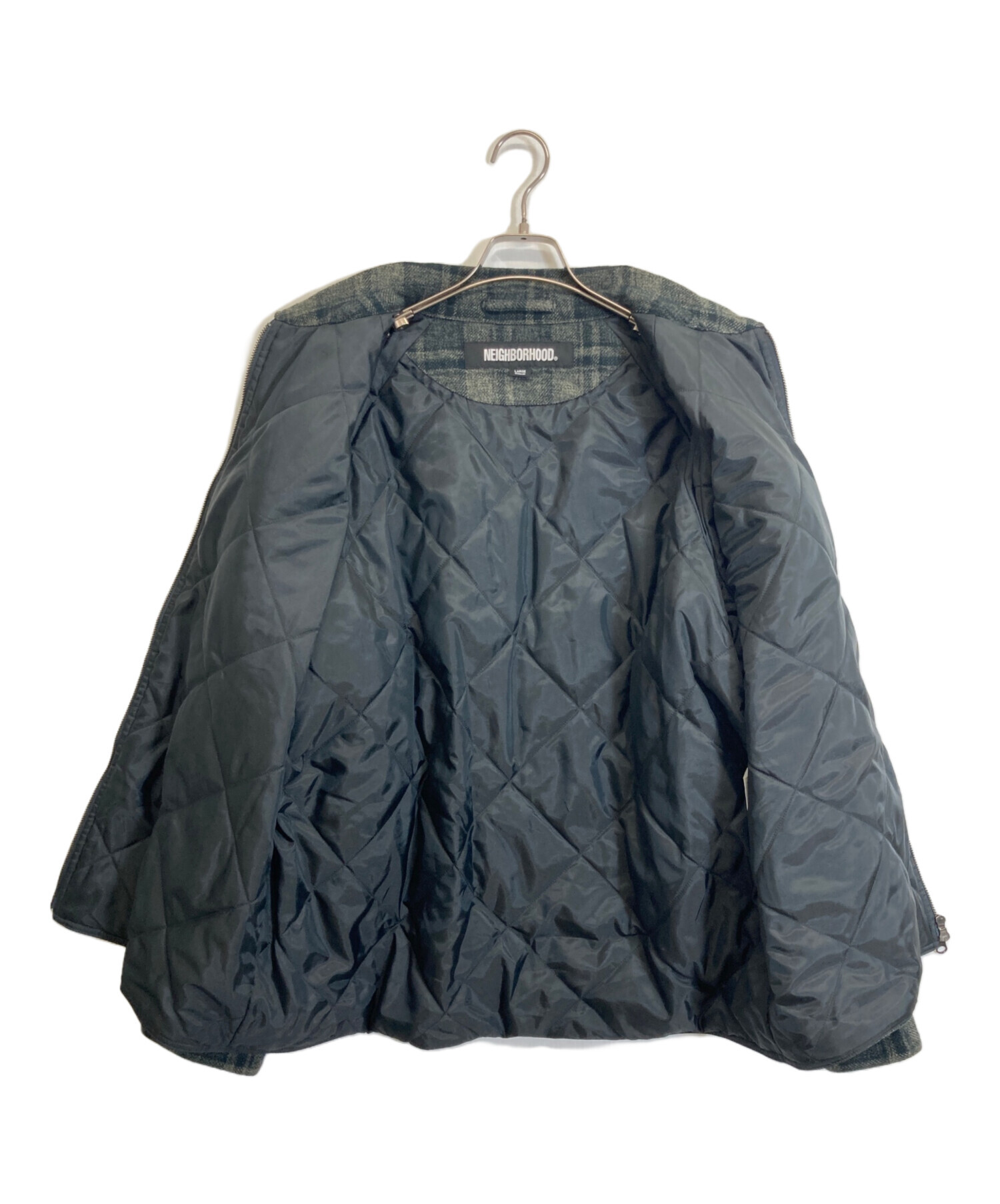 中古・古着通販】NEIGHBORHOOD (ネイバーフッド) CHECK ZIP JACKET