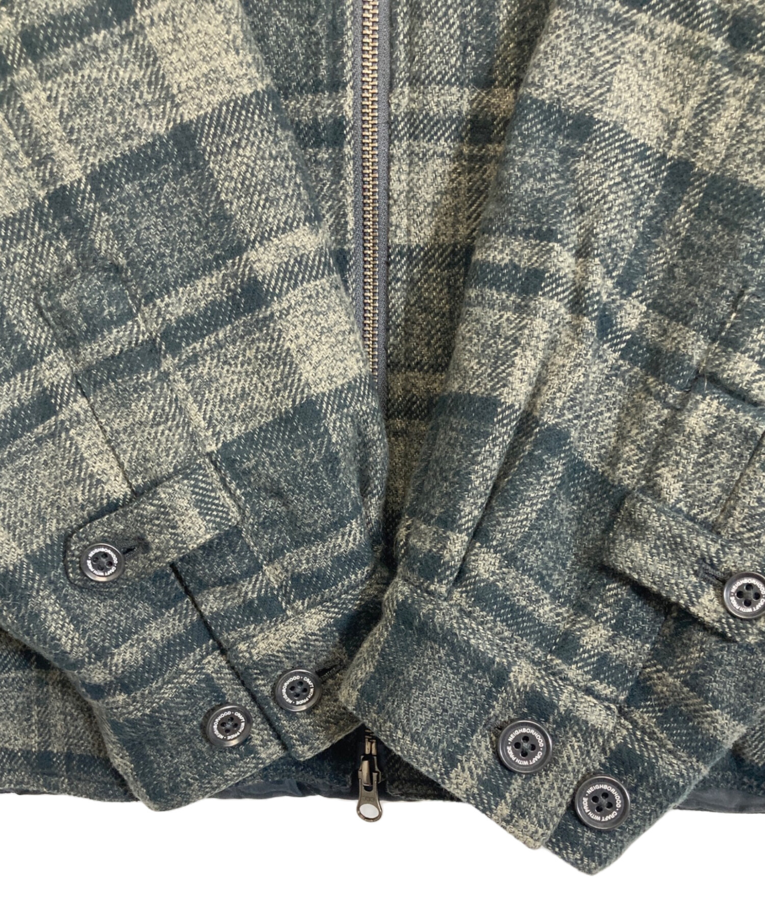 中古・古着通販】NEIGHBORHOOD (ネイバーフッド) CHECK ZIP JACKET