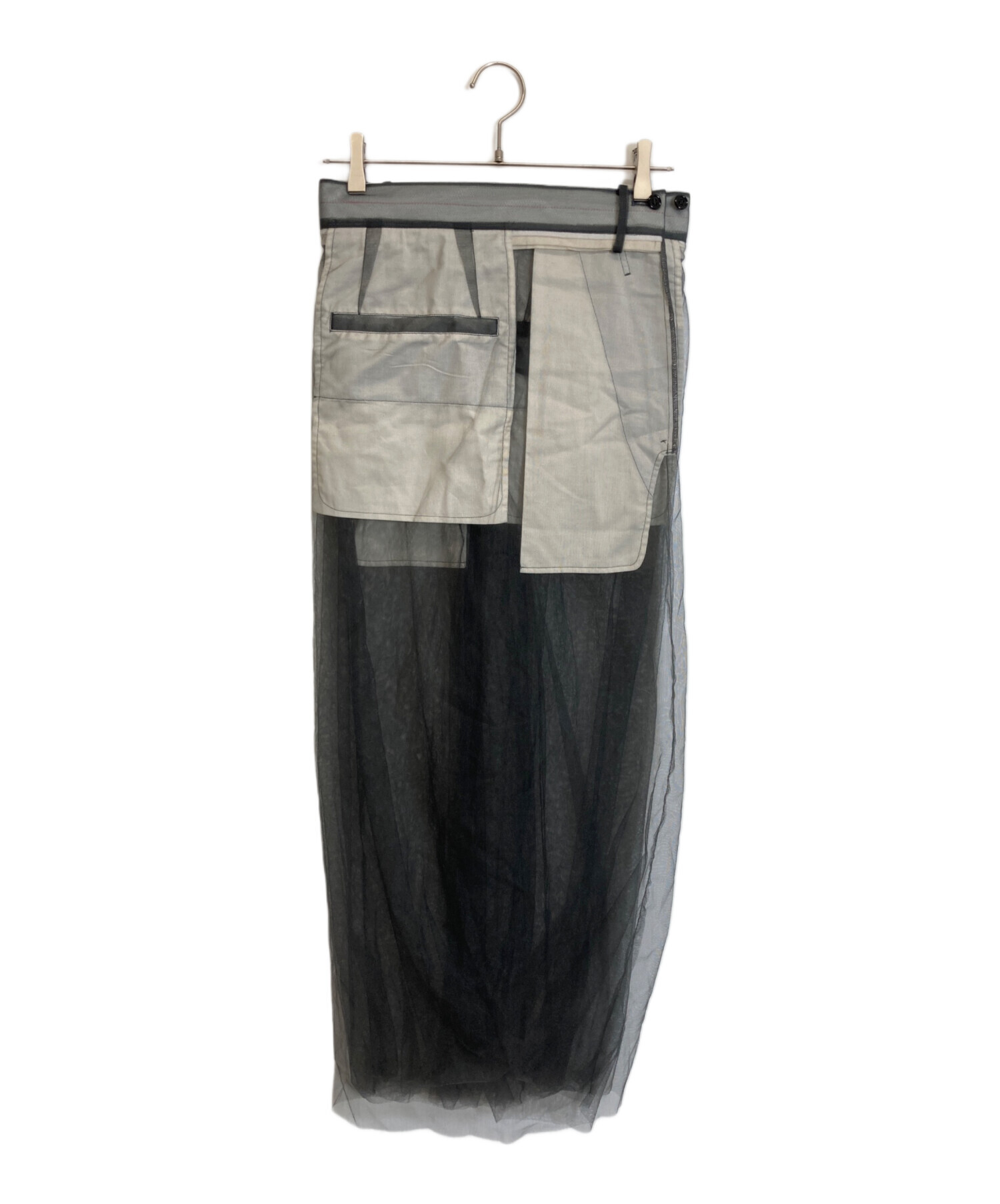 中古・古着通販】Chika Kisada (チカ キサダ) Tulle Pants グレー