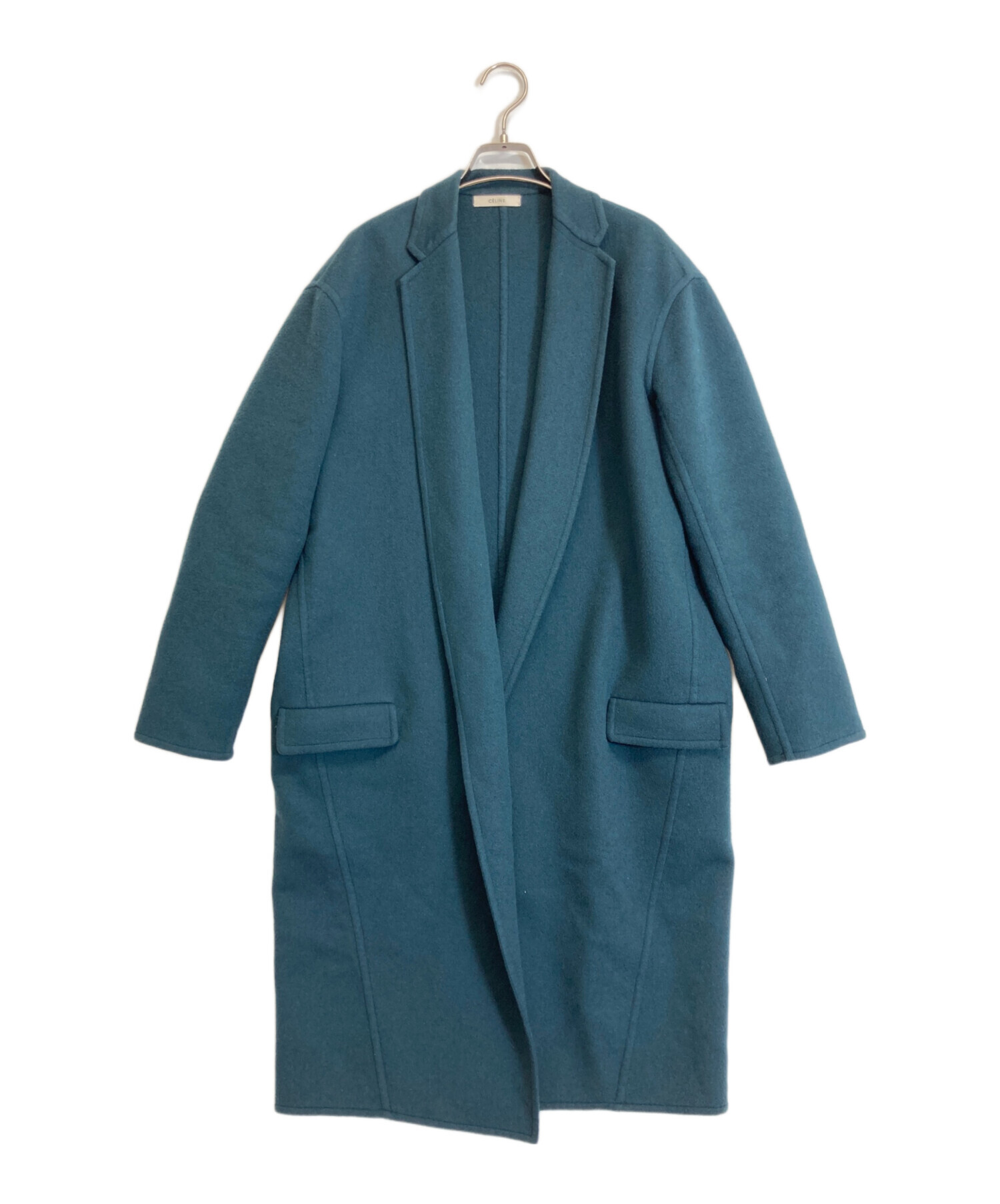 中古・古着通販】CELINE (セリーヌ) クロンビーコート グリーン サイズ