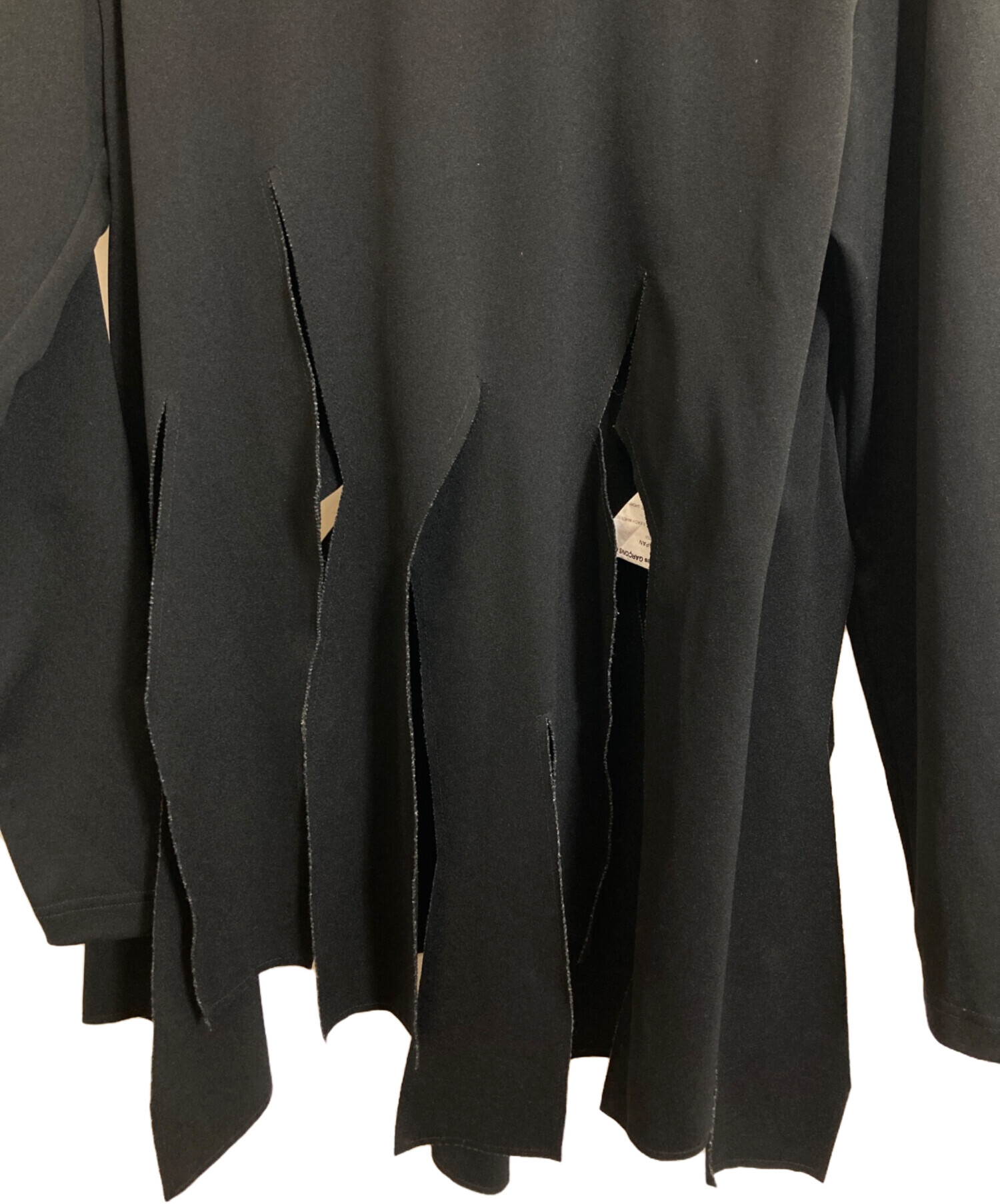 tao COMME des GARCONS 透かし編 アシンメトリー カットソー 中古・古着通販】COMME des GARCONS (コムデギャルソン