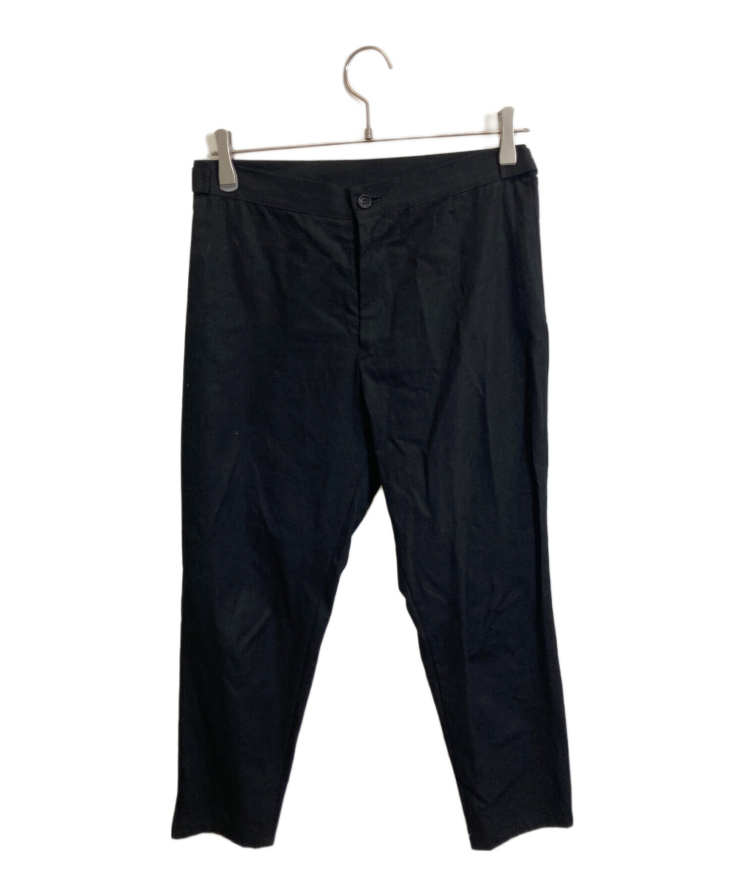 中古・古着通販】YOHJI YAMAMOTO (ヨウジヤマモト) パンツ ブラック