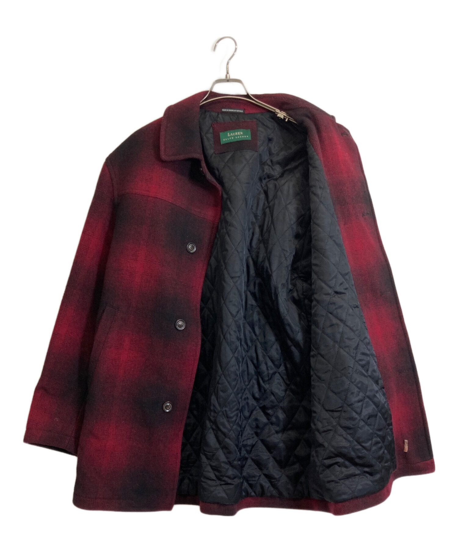 【未使用タグ付】ローレンラルフローレン EDGAR コート ライナー付き　M相当 中古・古着通販】LAUREN RALPH LAUREN (ローレン ラルフ ローレン