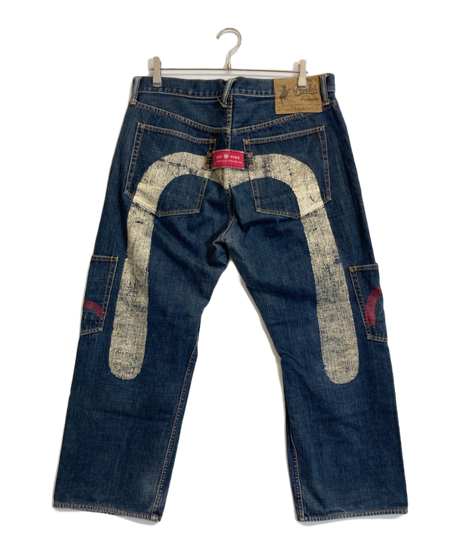 中古・古着通販】EVISU (エヴィス) カモメ刺繍デニムパンツ インディゴ