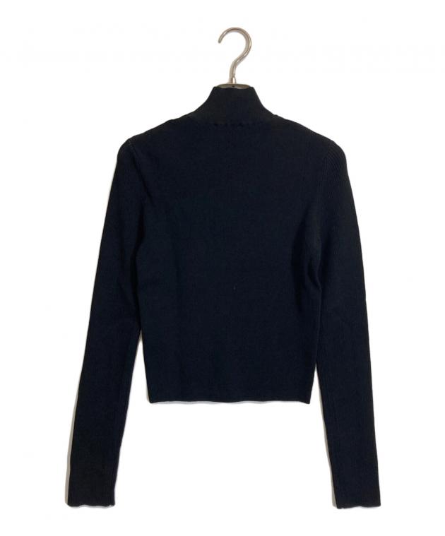 中古・古着通販】DIESEL (ディーゼル) メタルロゴ プレート ハイネック