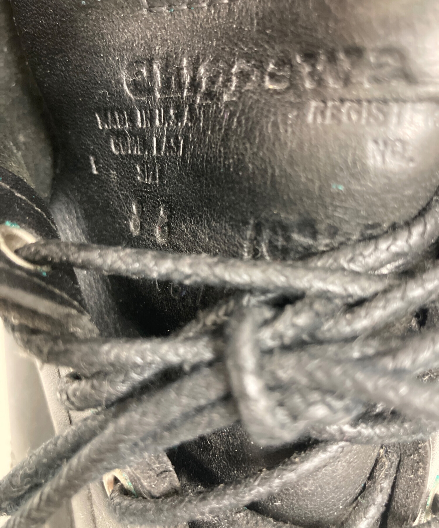 中古・古着通販】CHIPPEWA (チペワ) ブーツ ブラック サイズ:不明