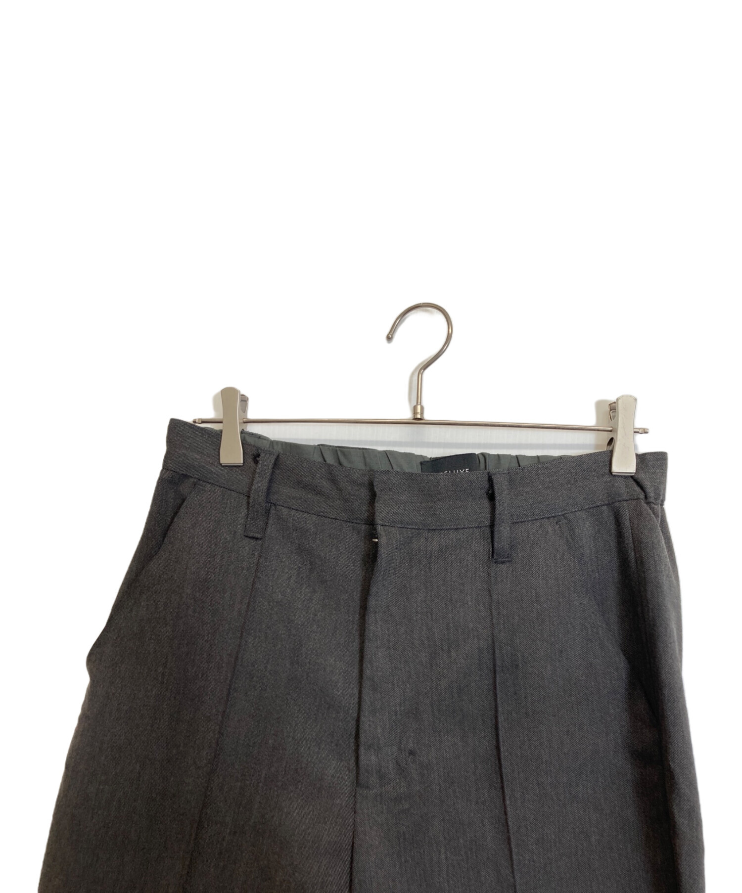 ピのくん  中古・古着通販】Deluxe (デラックス) ZOOTストレートピンタックパンツ