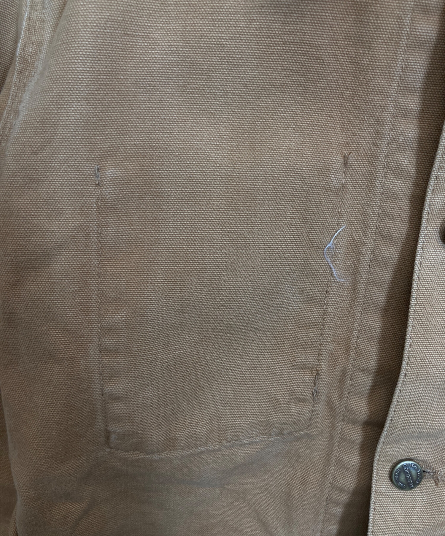 中古・古着通販】CarHartt (カーハート) ダックカバーオール ベージュ