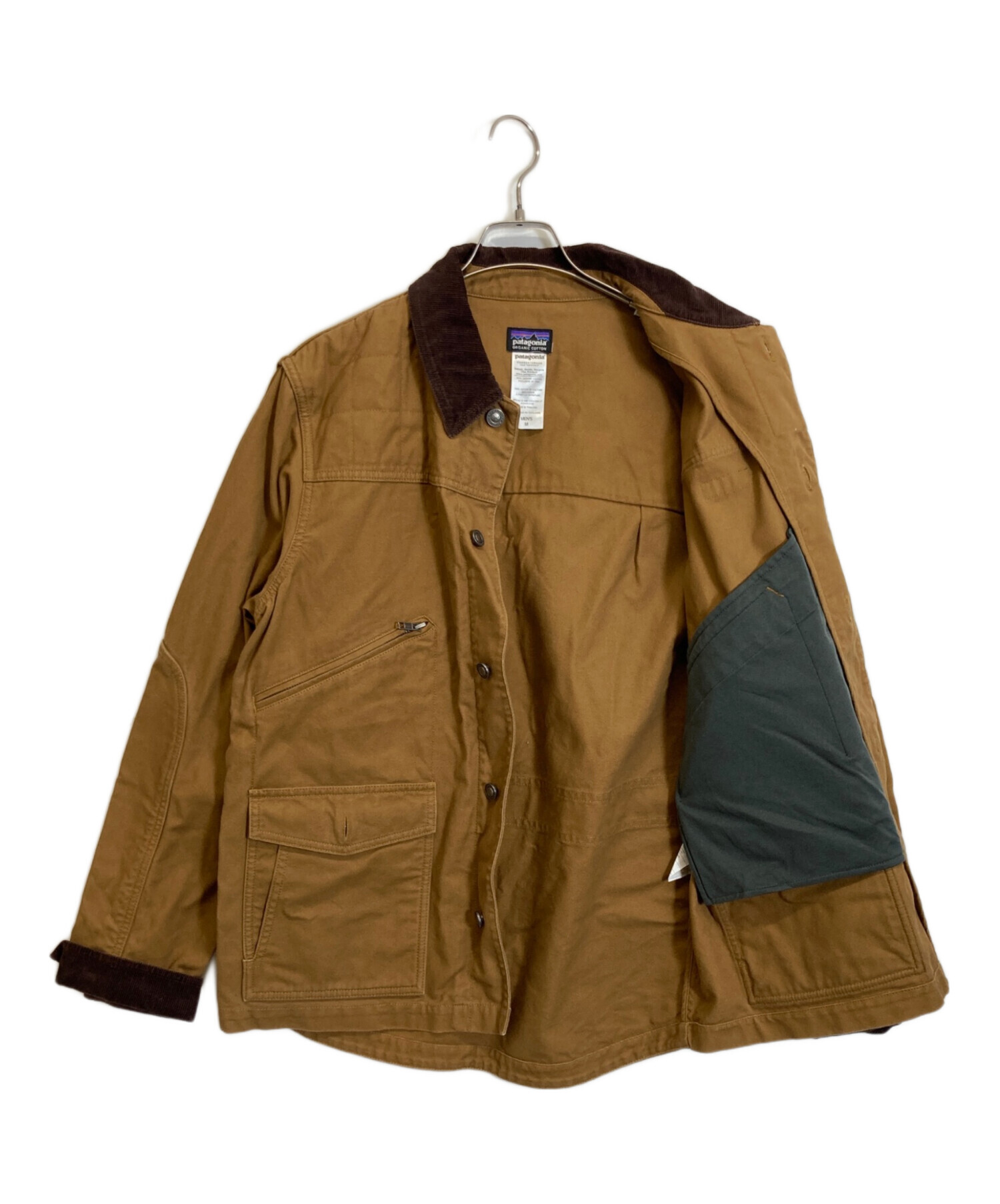 Patagonia パタゴニア ワークジャケット ブラウン S 中古・古着通販】Patagonia (パタゴニア) NUEVO RANGE JACKET ブラウン