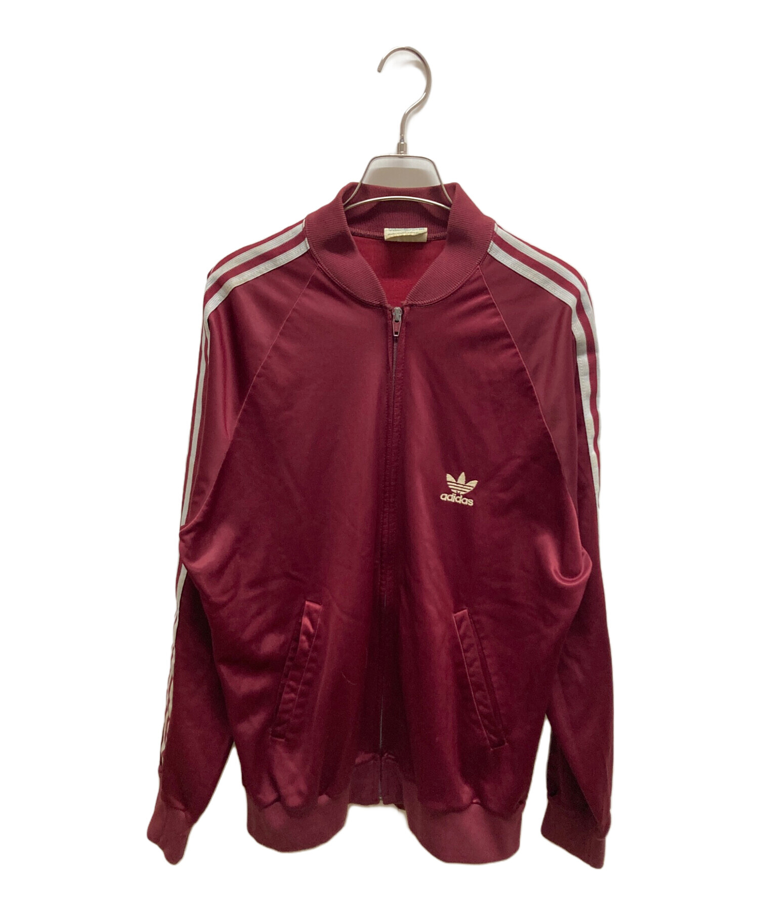  アディダス ATP型 バーガンディXLサイズ トラックジャケット 中古・古着通販】adidas (アディダス) ATPトラックジャケット バー