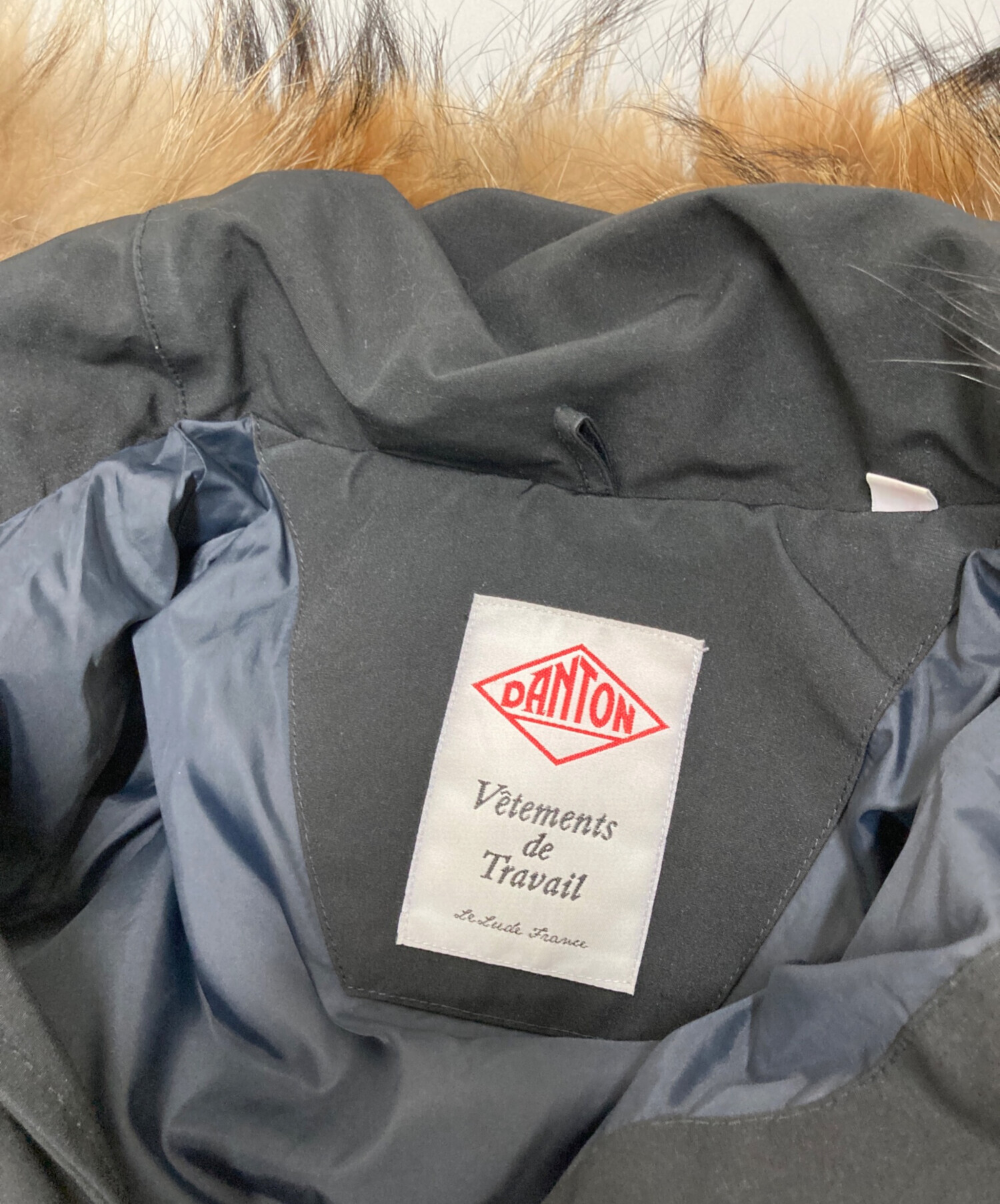 中古・古着通販】DANTON (ダントン) ダウンコート ブラック サイズ:36