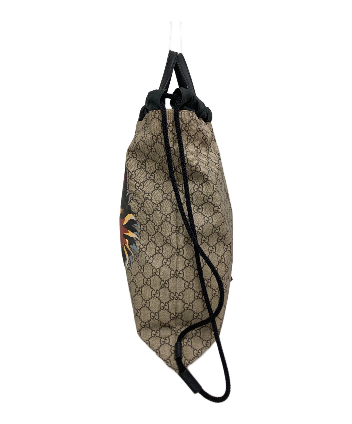 中古・古着通販】GUCCI (グッチ) GGスプリーム ドローストリング 