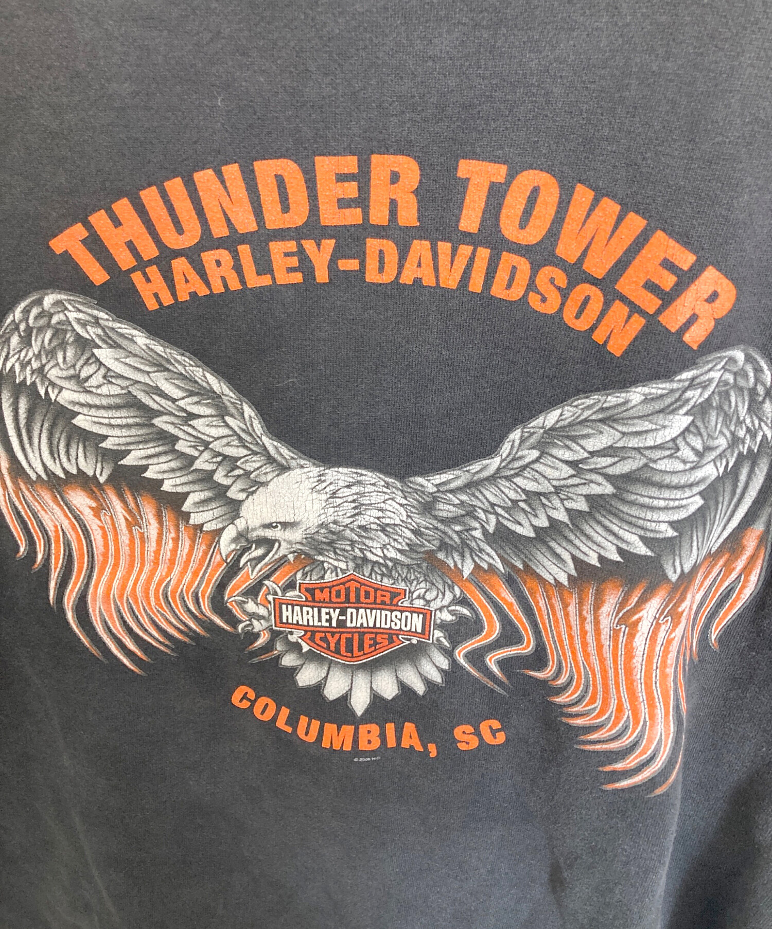 中古・古着通販】HARLEY-DAVIDSON (ハーレーダビッドソン) プリント