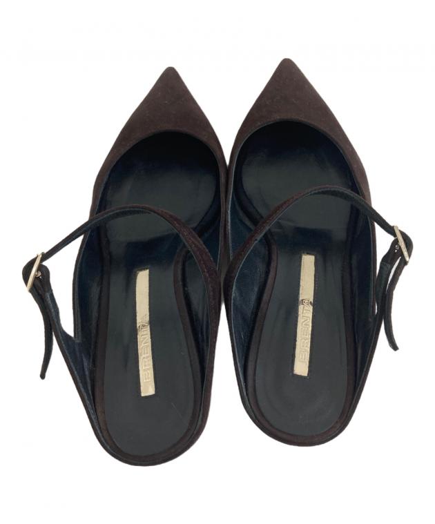 中古・古着通販】brenta (ブレンタ) ミュール ブラウン サイズ:36