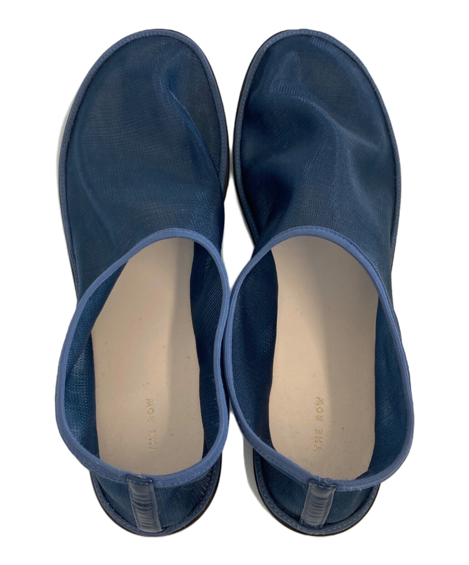 美品☆THE ROW☆メッシュブーツ☆サイズ36 中古・古着通販】THE ROW (ザ ロウ) SOCK メッシュスリッポン スカイ