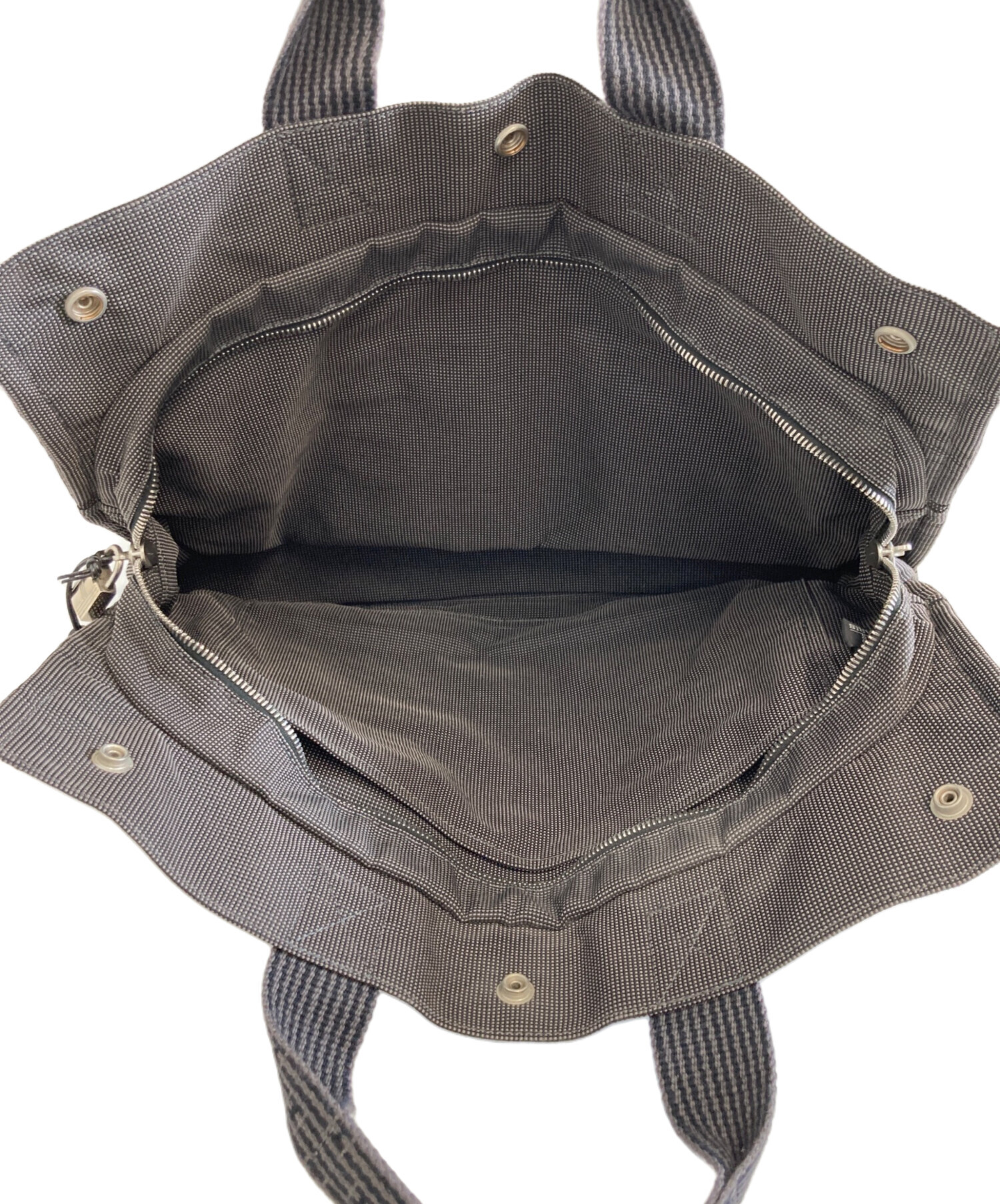 中古・古着通販】HERMES (エルメス) エールライントートMM グレー