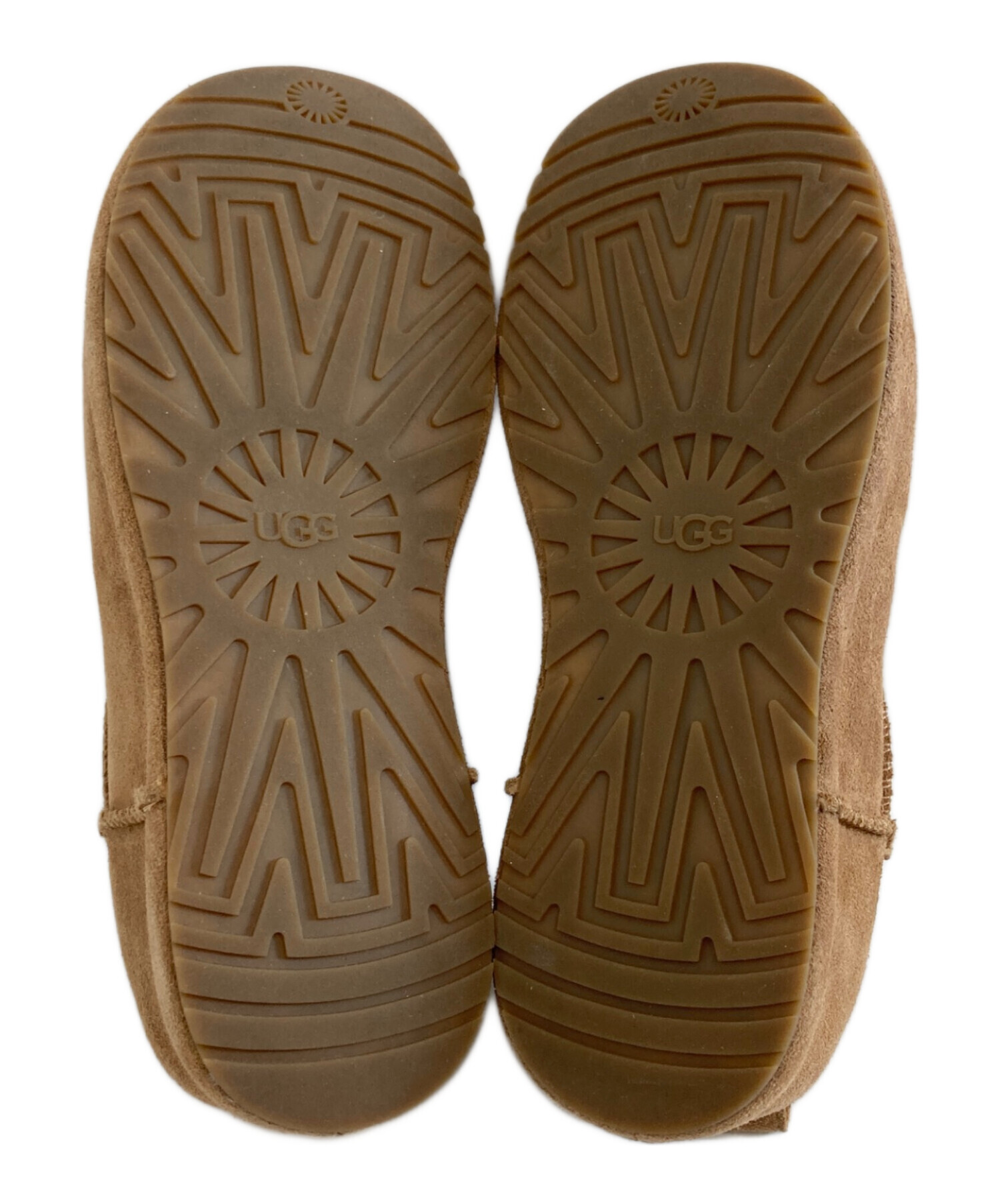 UGG ムートンブーツ ベージュ 未使用 中古・古着通販】UGG (アグ) ムートンブーツ ベージュ サイズ:24