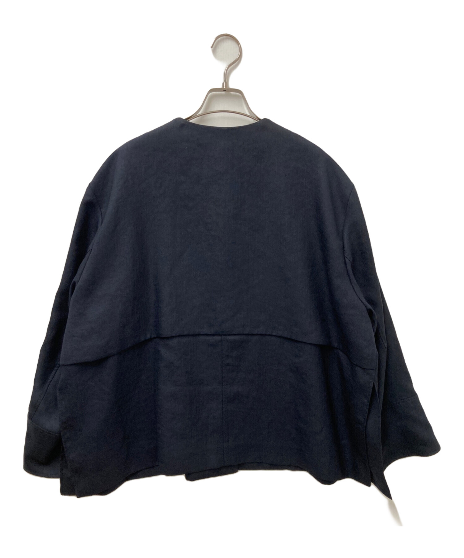 LOHEN ローヘン　新品　ショルダースリットカットソー　黒　BK 中古・古着通販】LOHEN (ローヘン) No Collar Tent Silhouette Coat
