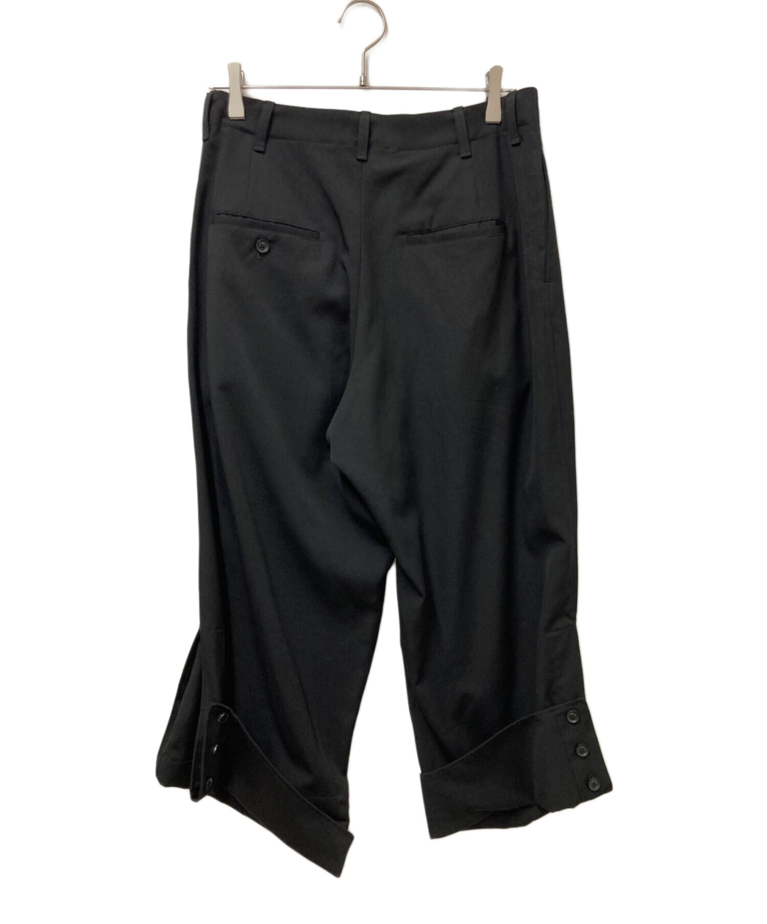 B Yohji Yamamoto パンツ黒　中古 中古・古着通販】B Yohji Yamamoto (ビーヨウジヤマモト) 2 Cotton