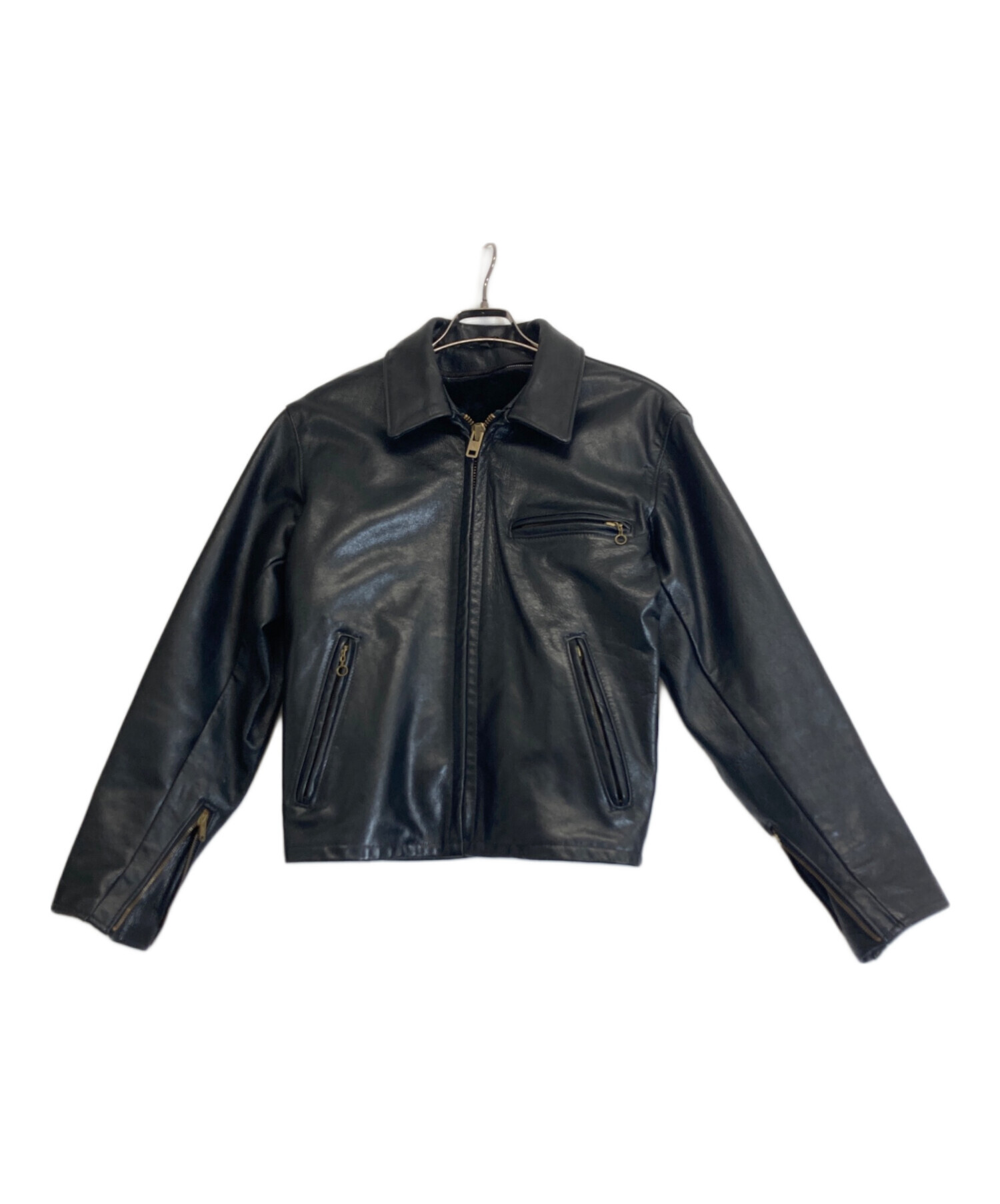 中古・古着通販】Schott (ショット) ライナー付きシングルライダース