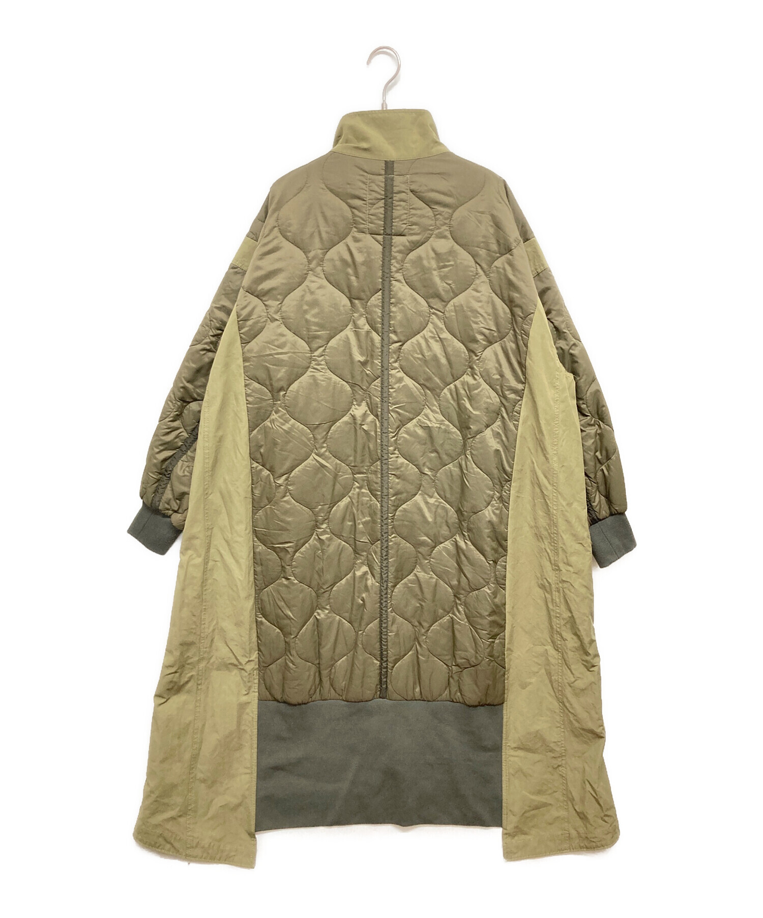 中古・古着通販】etsinta (エシンタ) 切替マキシミリタリーコート