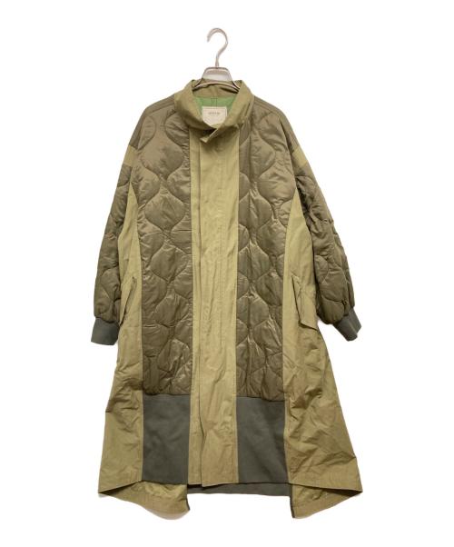 切替マキシミリタリーコート　新品　etsinta/エシンタ 中古・古着通販】etsinta (エシンタ) 切替マキシミリタリーコート