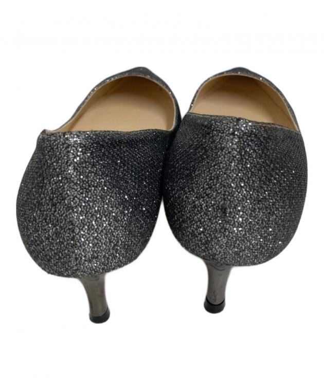 中古・古着通販】JIMMY CHOO (ジミーチュウ) グリッターパンプス