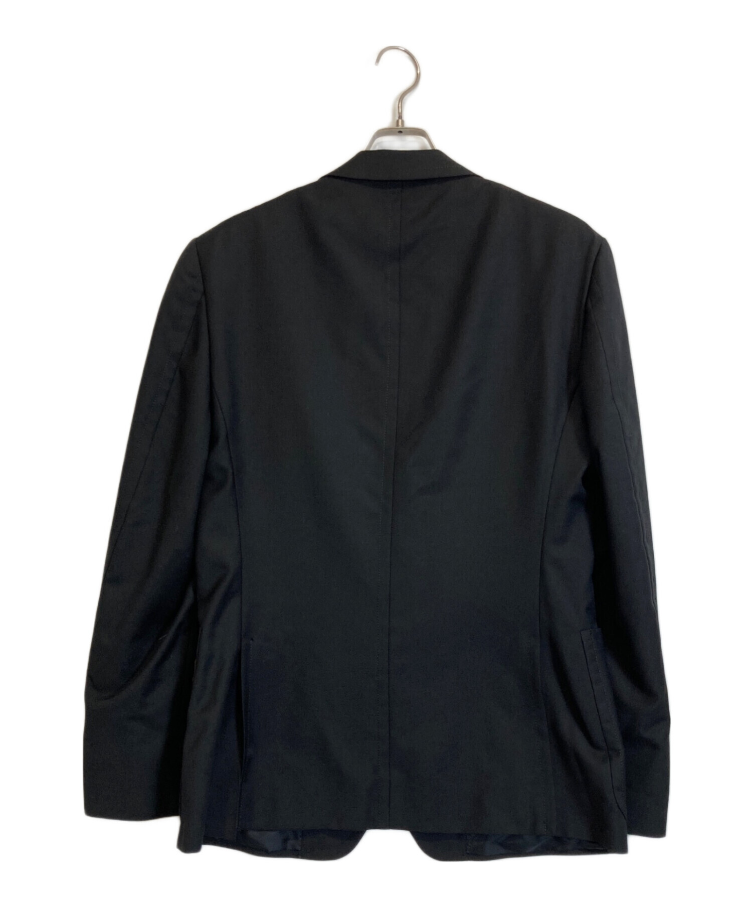 F*n様 GUCCI テーラードジャケット ブラック 42R 中古・古着通販】GUCCI (グッチ) テーラードジャケット ブラック