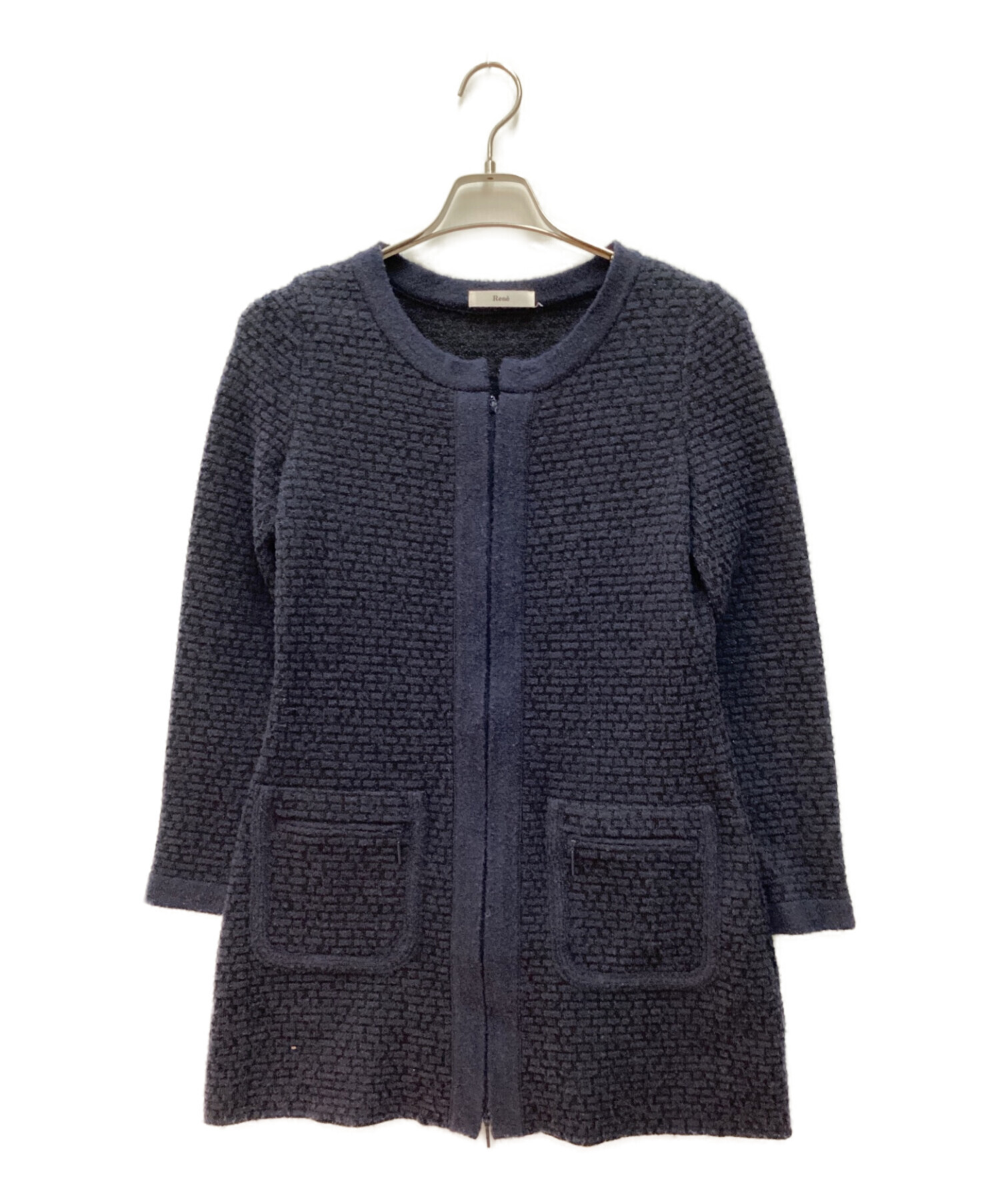 Rene ルネ ワンピース 紺 38 ルネ 限定ワンピース 紺 Rene ルネ