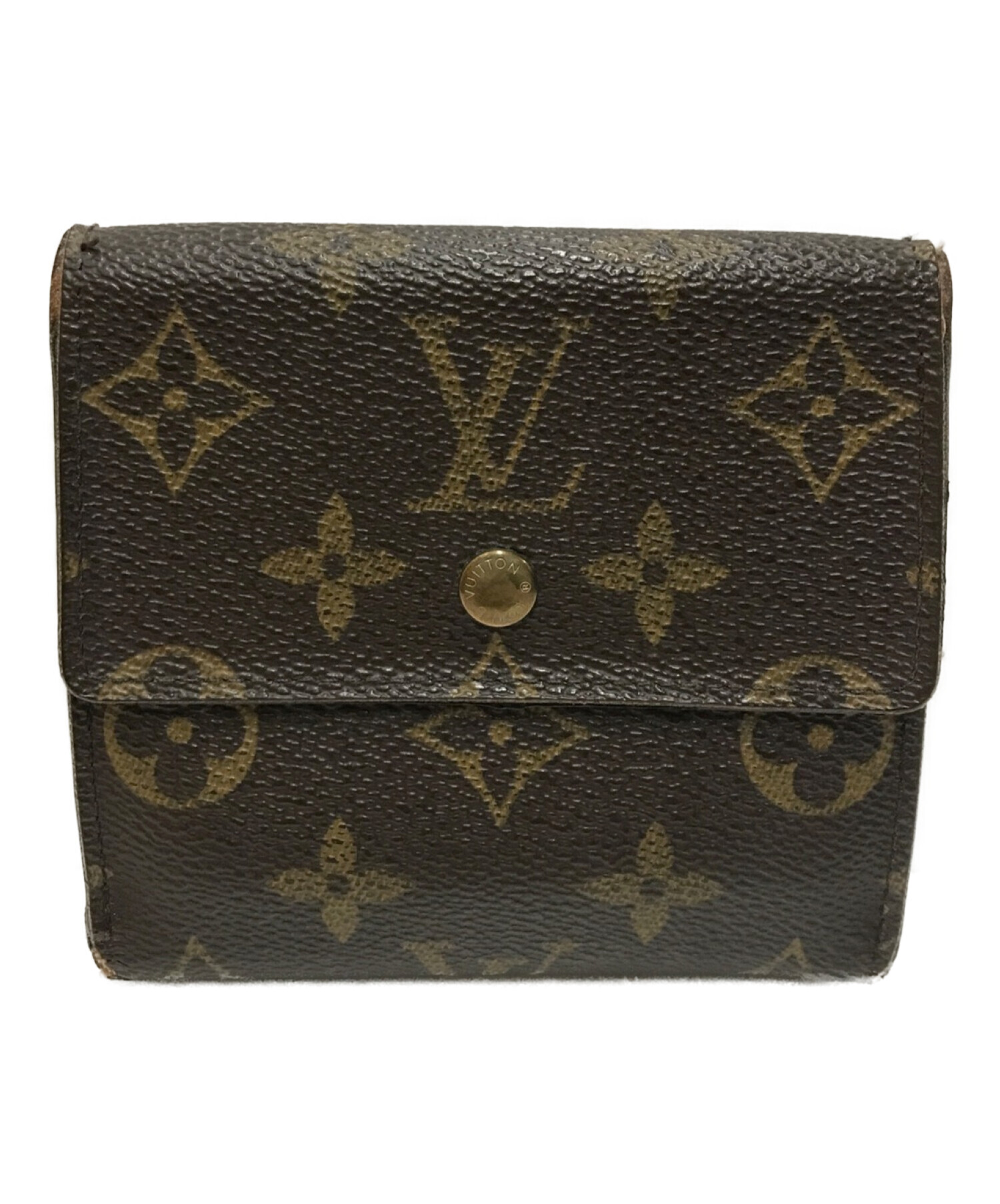 中古・古着通販】LOUIS VUITTON (ルイ ヴィトン) 3つ折り財布 ブラウン 