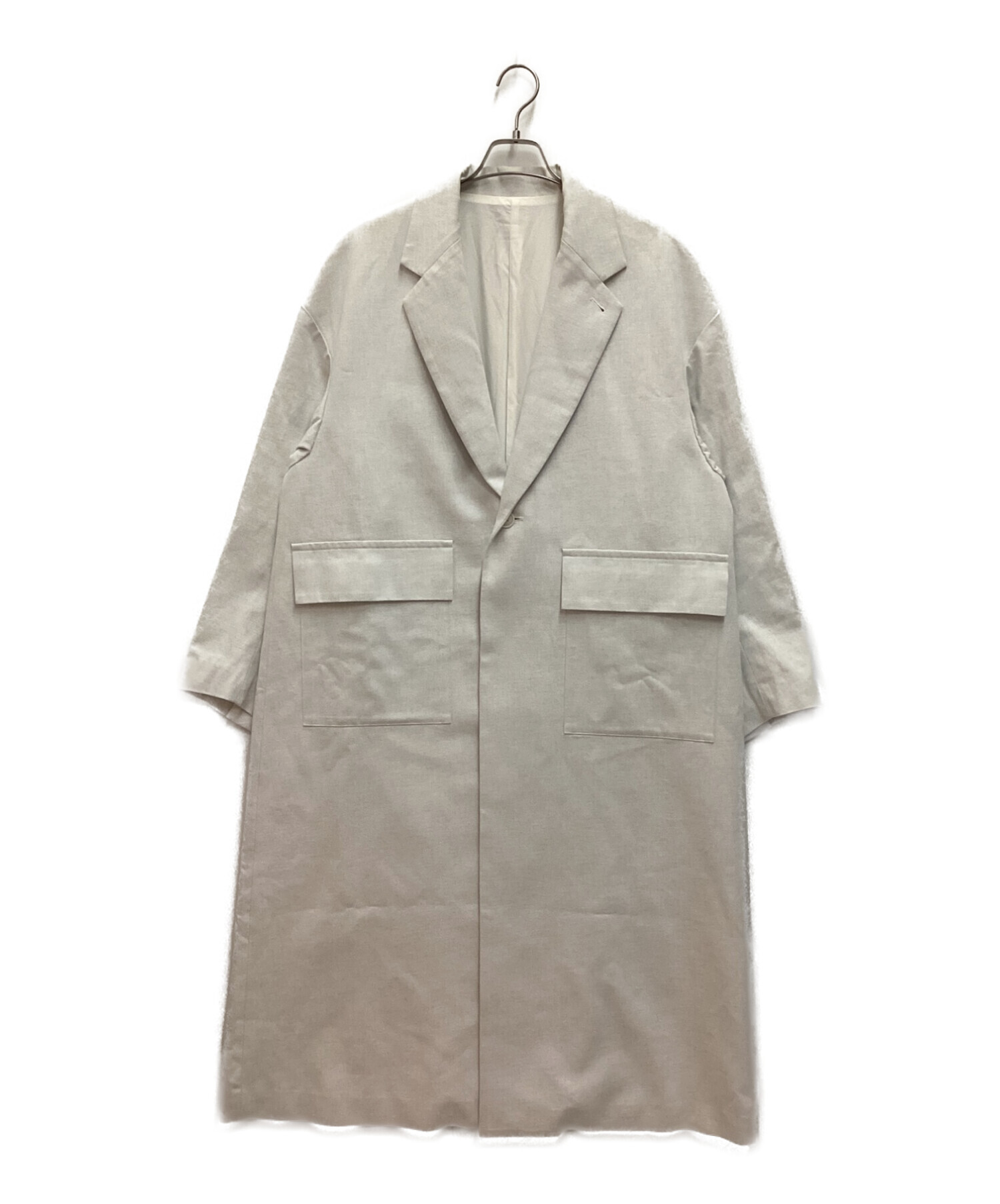 中古・古着通販】ETHOSENS (エトセンス) デニムマキシロングコート 