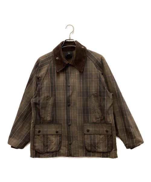 ジャケット・アウター Barbour Tartan Bedale 36 Barbour Bedale Tartan Check Wax Jacket - Green - XXL – Headlock