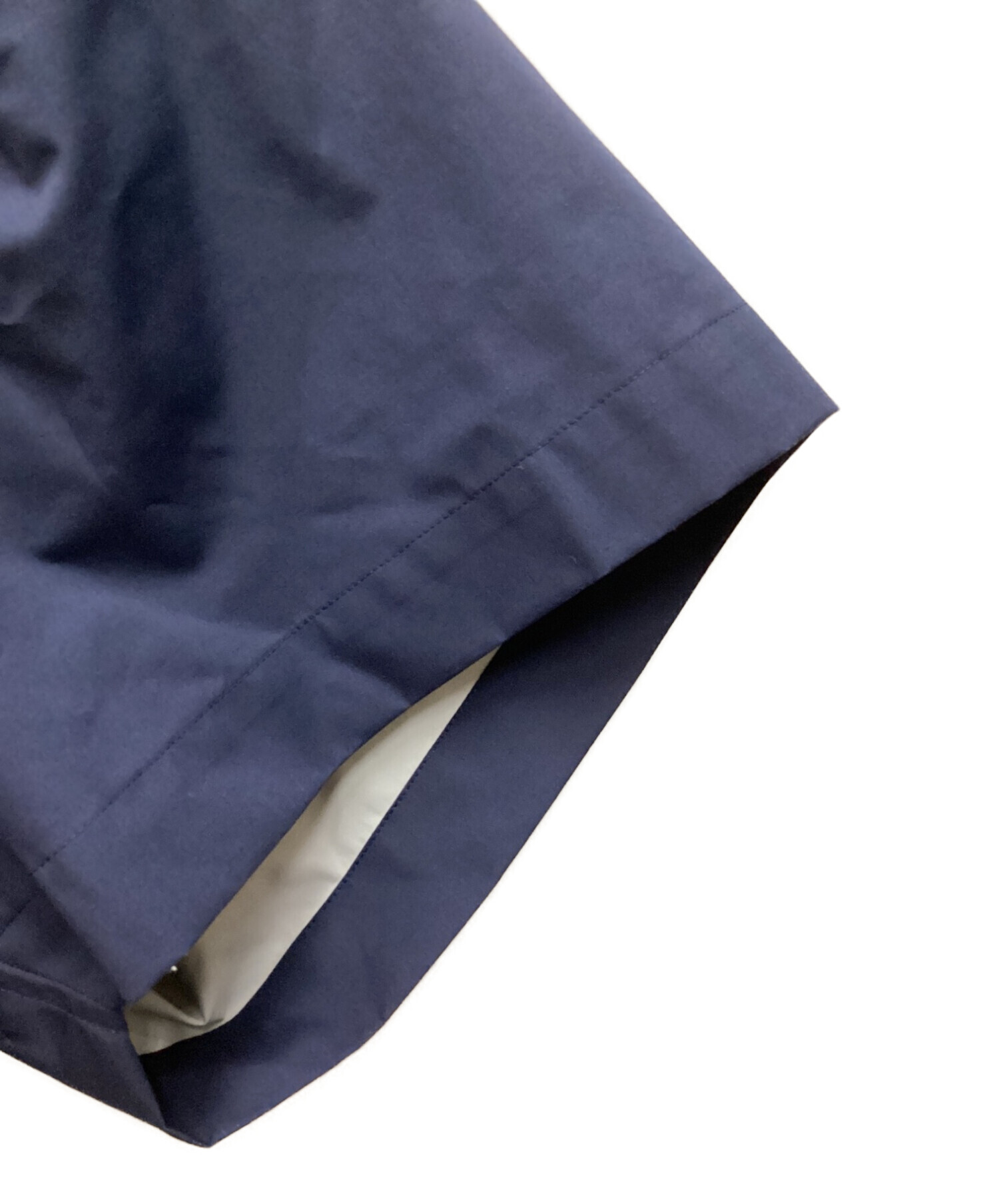 中古・古着通販】kolor/BEACON (カラービーコン) S/S シャツ ネイビー