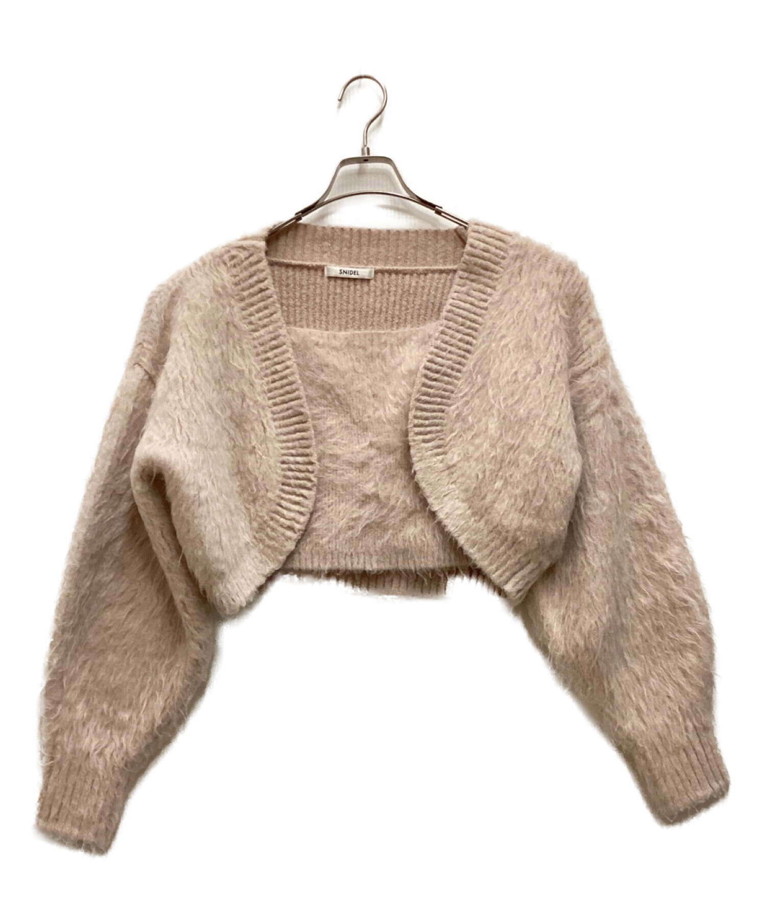 中古・古着通販】Snidel (スナイデル) ファーライクアンサンブルニット