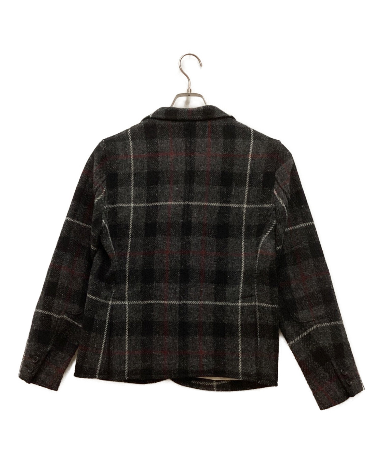 BEAMS　ビームス ハリスツイード ウールジャケット B1478】【美品】BEAMS LIGHTS×HARRIS TWEED ビームスライツ