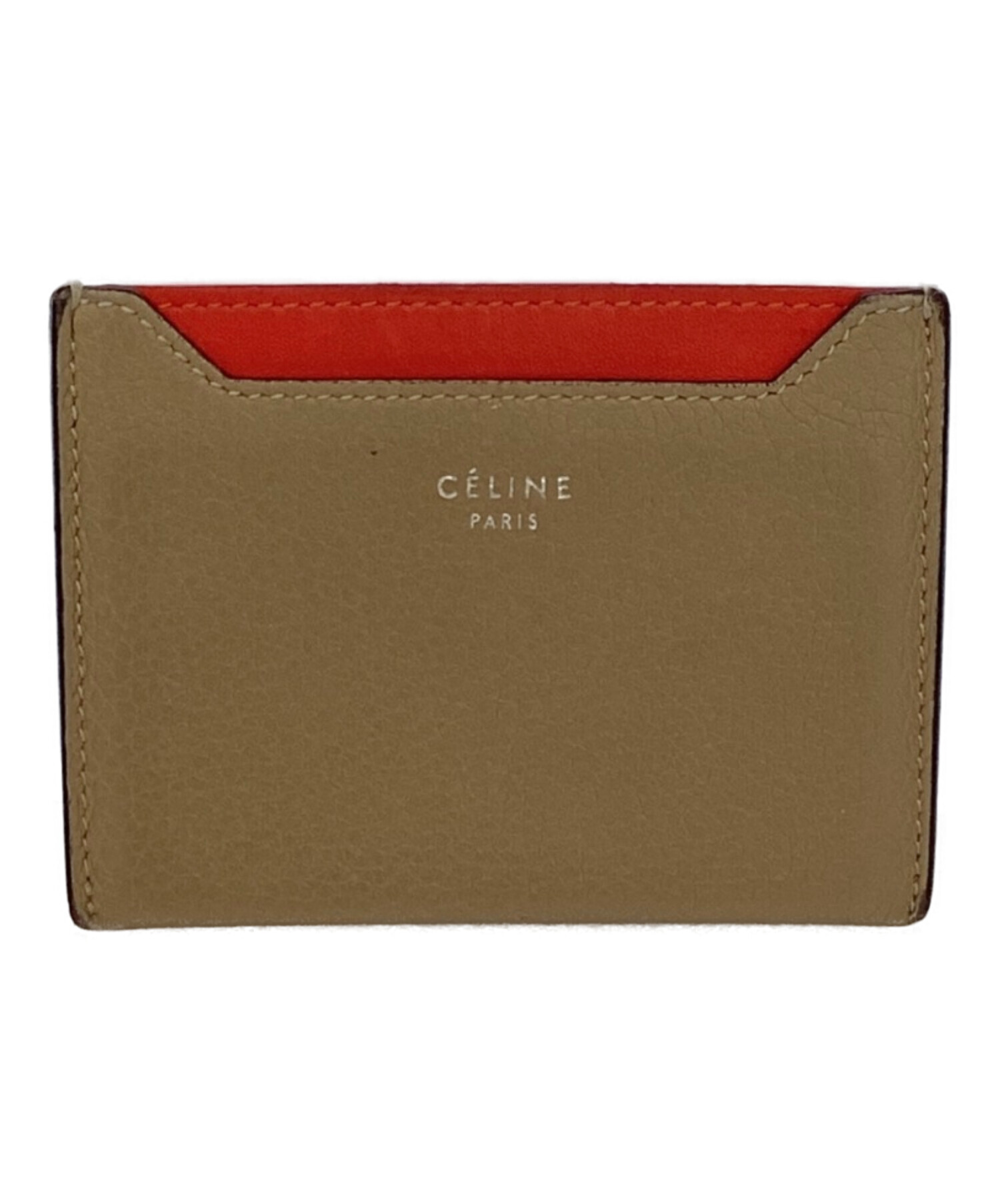 中古・古着通販】CELINE (セリーヌ) カードケース ベージュ