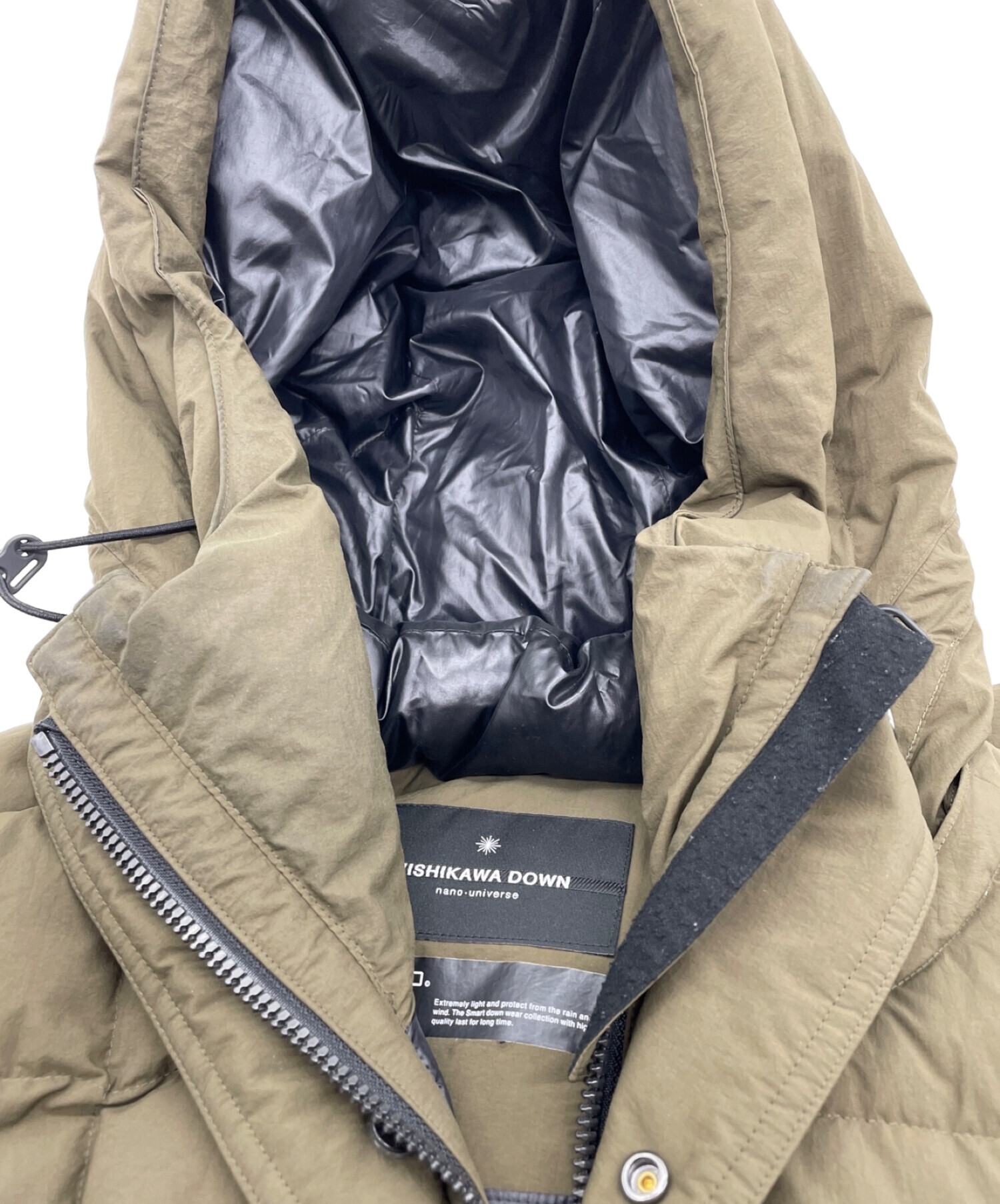 Nishikawa Down nano ダウンジャケット オリーブ
