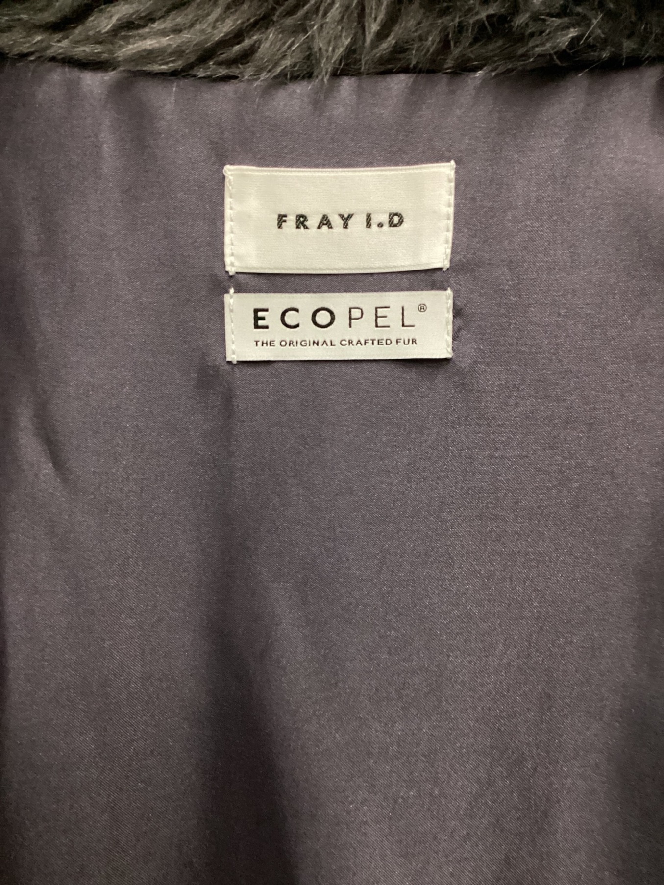 中古・古着通販】FRAY ID (フレイ アイディー) ECOPELハイネックファー