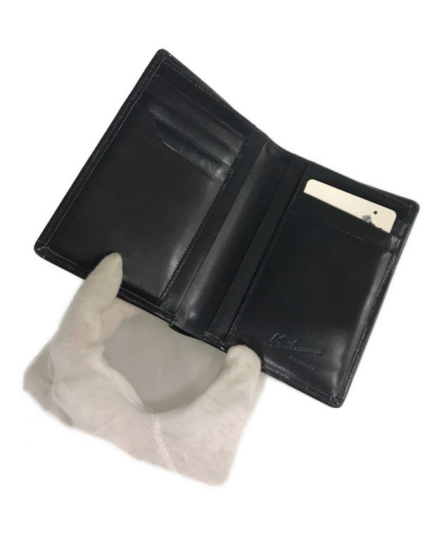 中古・古着通販】KITAMURA (キタムラ) 2つ折り財布 ネイビー｜ブランド