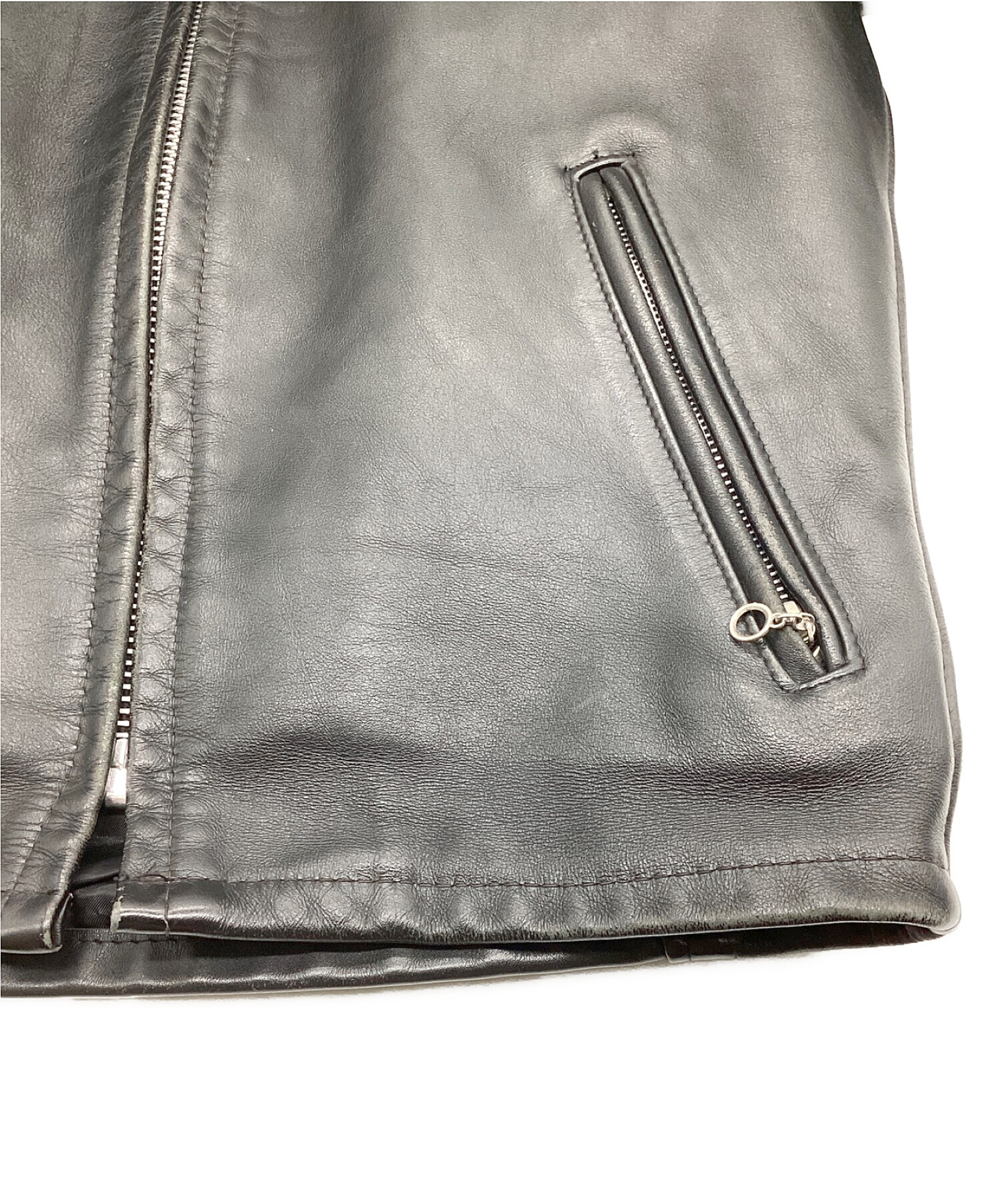 A*3様 【36】美品 schott ショット usa製 ライナー付レザージャケ 中古・古着通販】Schott (ショット) ライナー付きシングルレザー