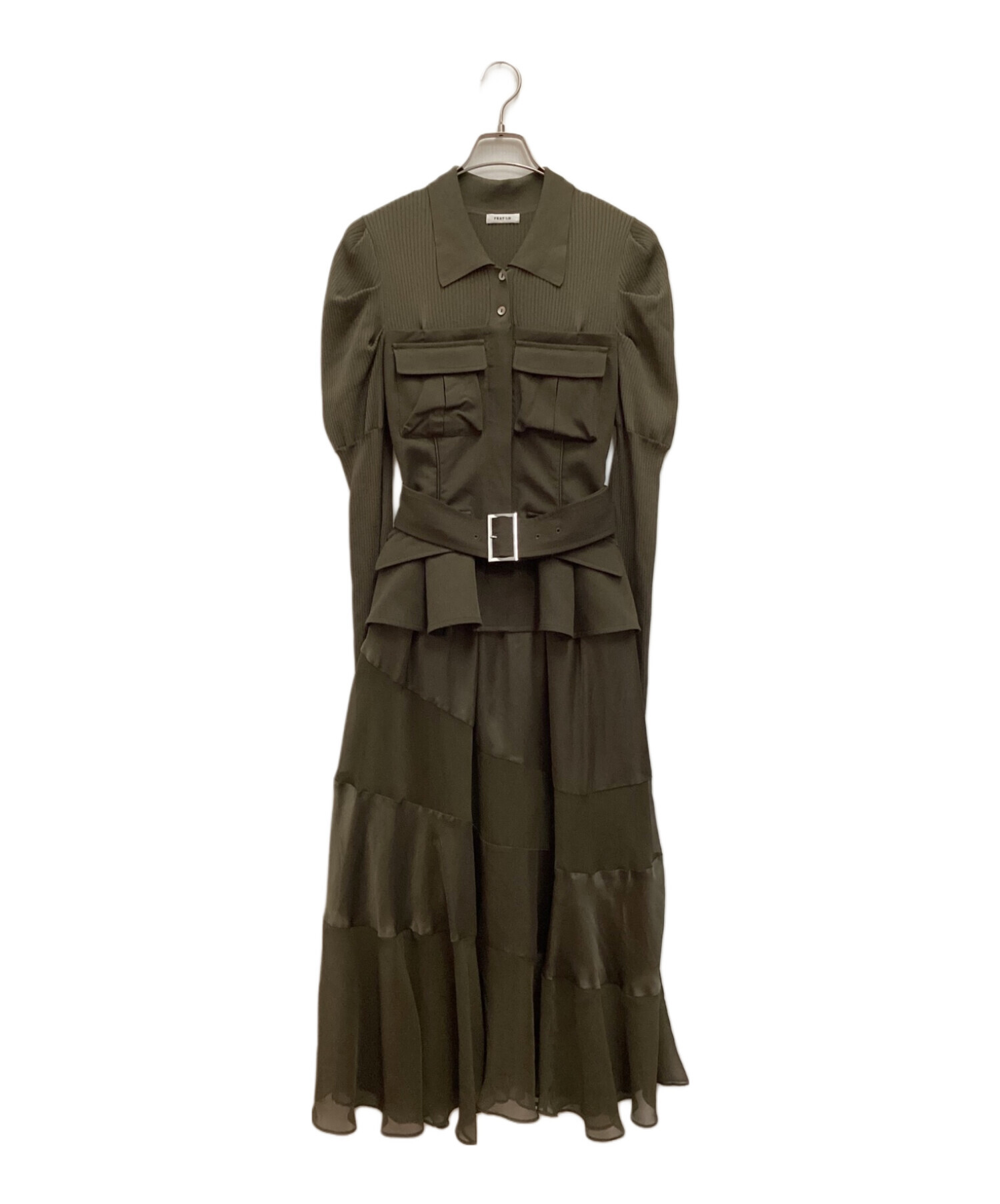 FRAY I.D フレイアイディー★新品未使用タグ付 ビスチェコンビプルオーバー 中古・古着通販】FRAY ID (フレイ アイディー) ビスチェコンビ