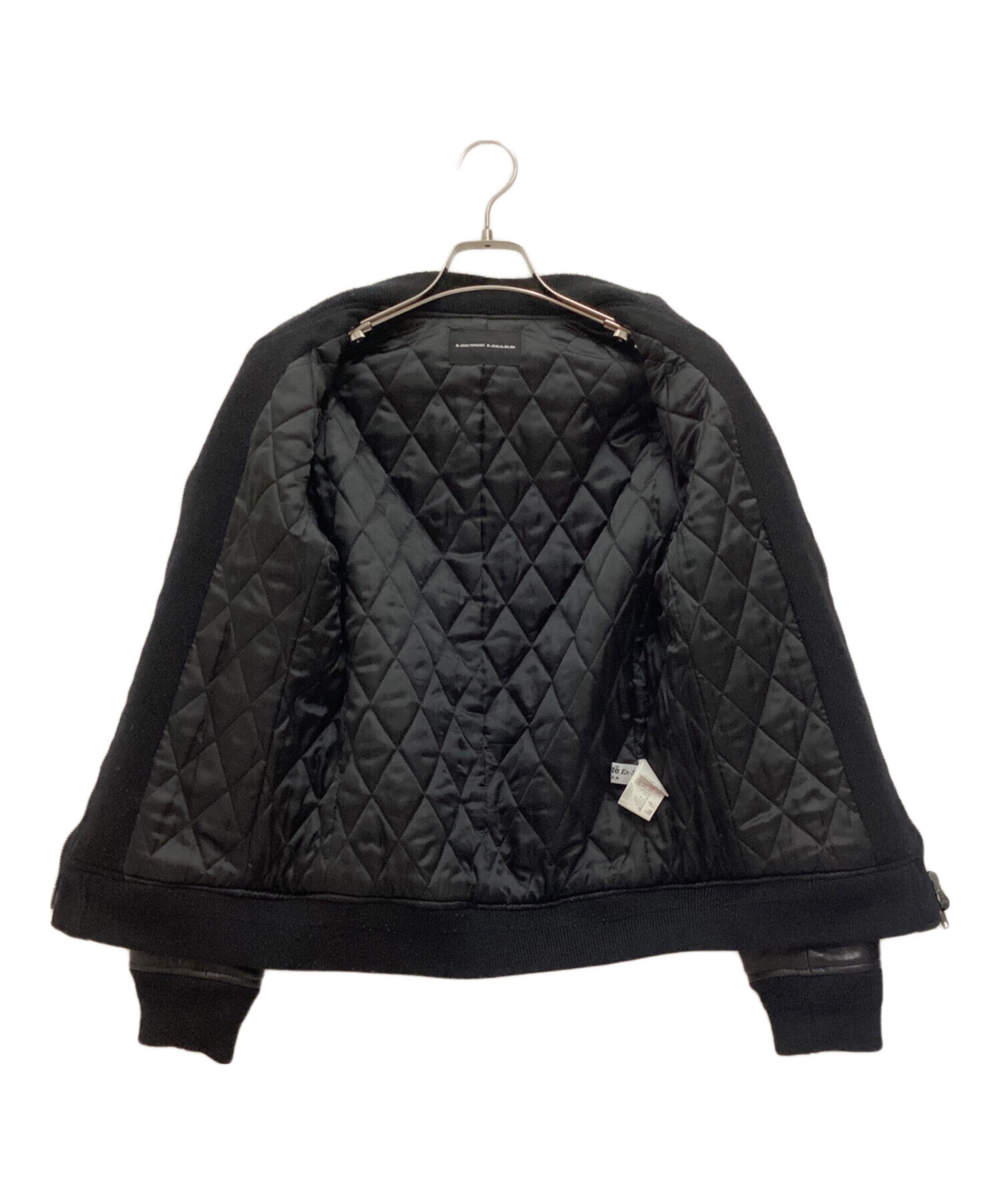 中古・古着通販】LOUNGE LIZARD (ラウンジリザード) レザー切替