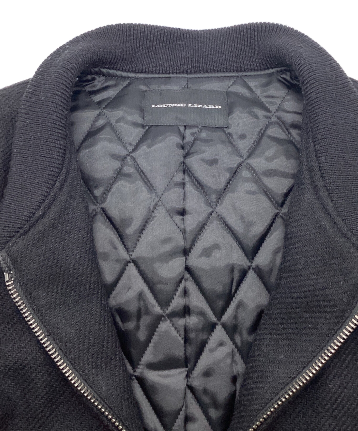 中古・古着通販】LOUNGE LIZARD (ラウンジリザード) レザー切替