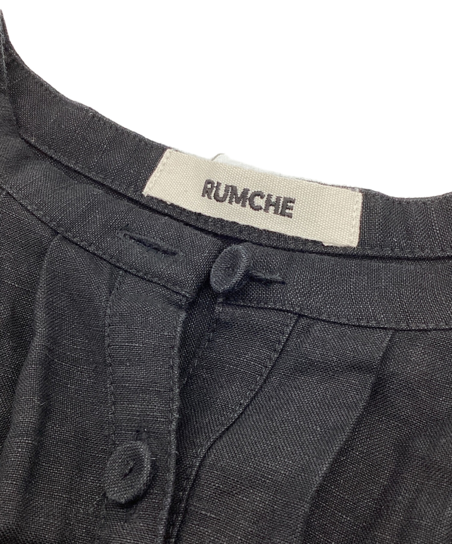 中古・古着通販】Rumche (ラム・シェ) リネンロングワンピース ノー 